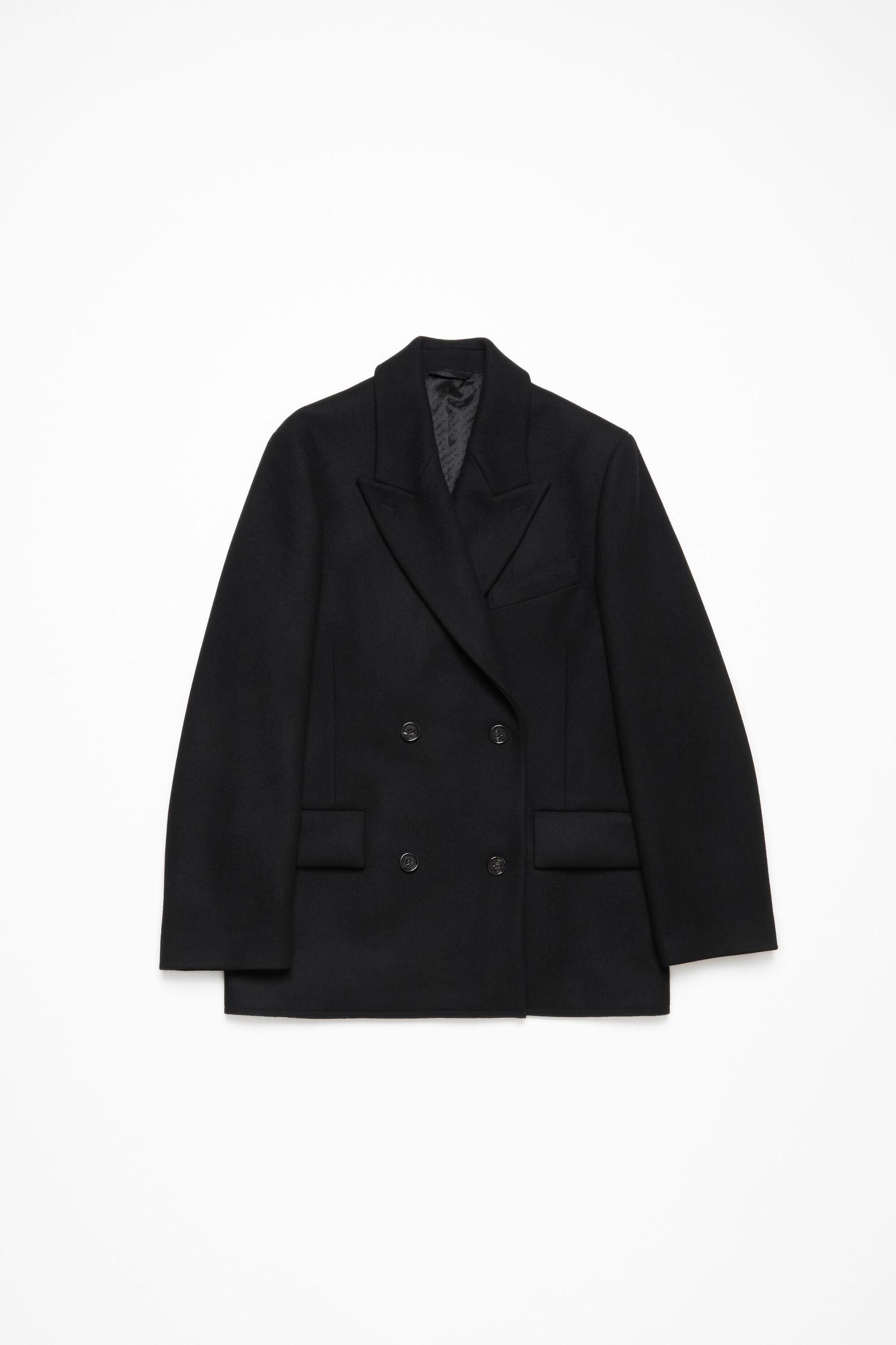 Double-breasted wool jacket Product Image