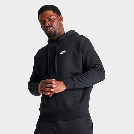 Nike Club Fleece hoodie in black Product Image