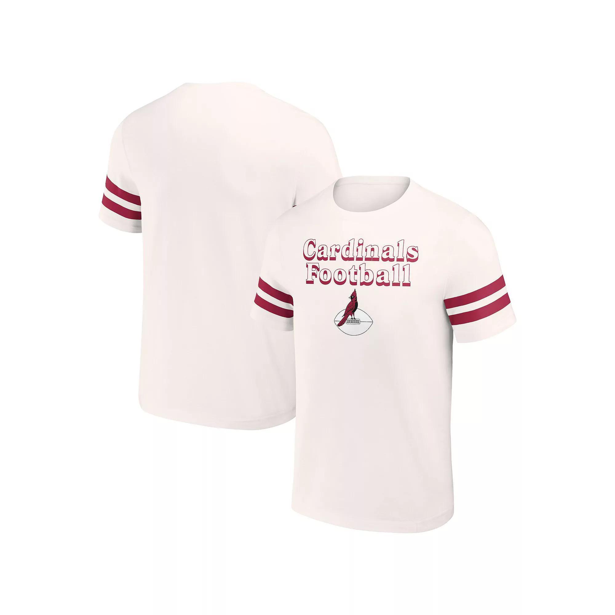 Men's NFL x Darius Rucker Collection by Fanatics Cream Arizona Cardinals Vintage T-Shirt,  Product Image