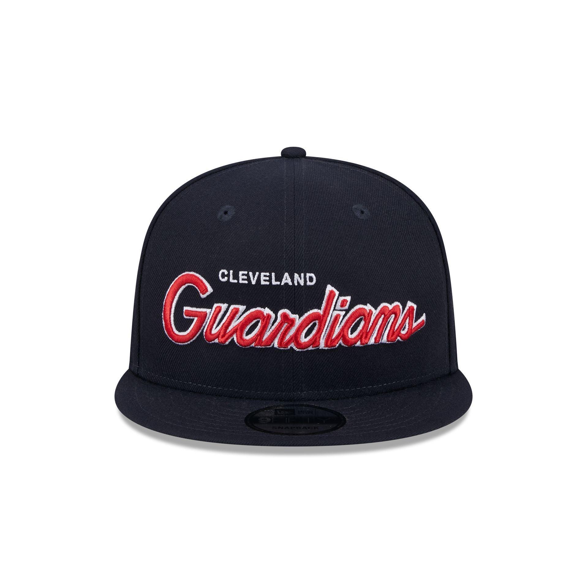 Cleveland Guardians Wordmark 9FIFTY Snapback Hat Male Product Image