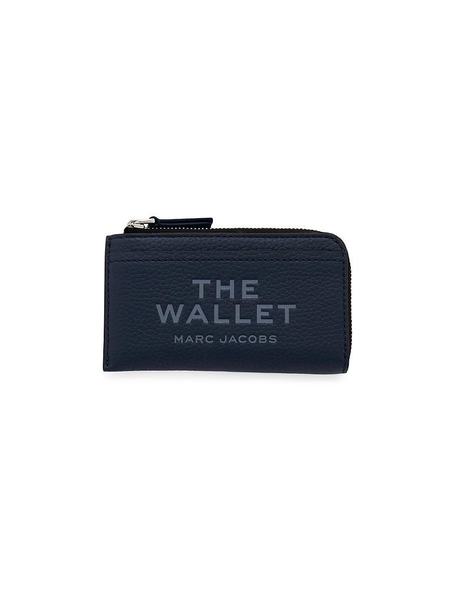 Womens Top Zip Leather Multi-Wallet Product Image