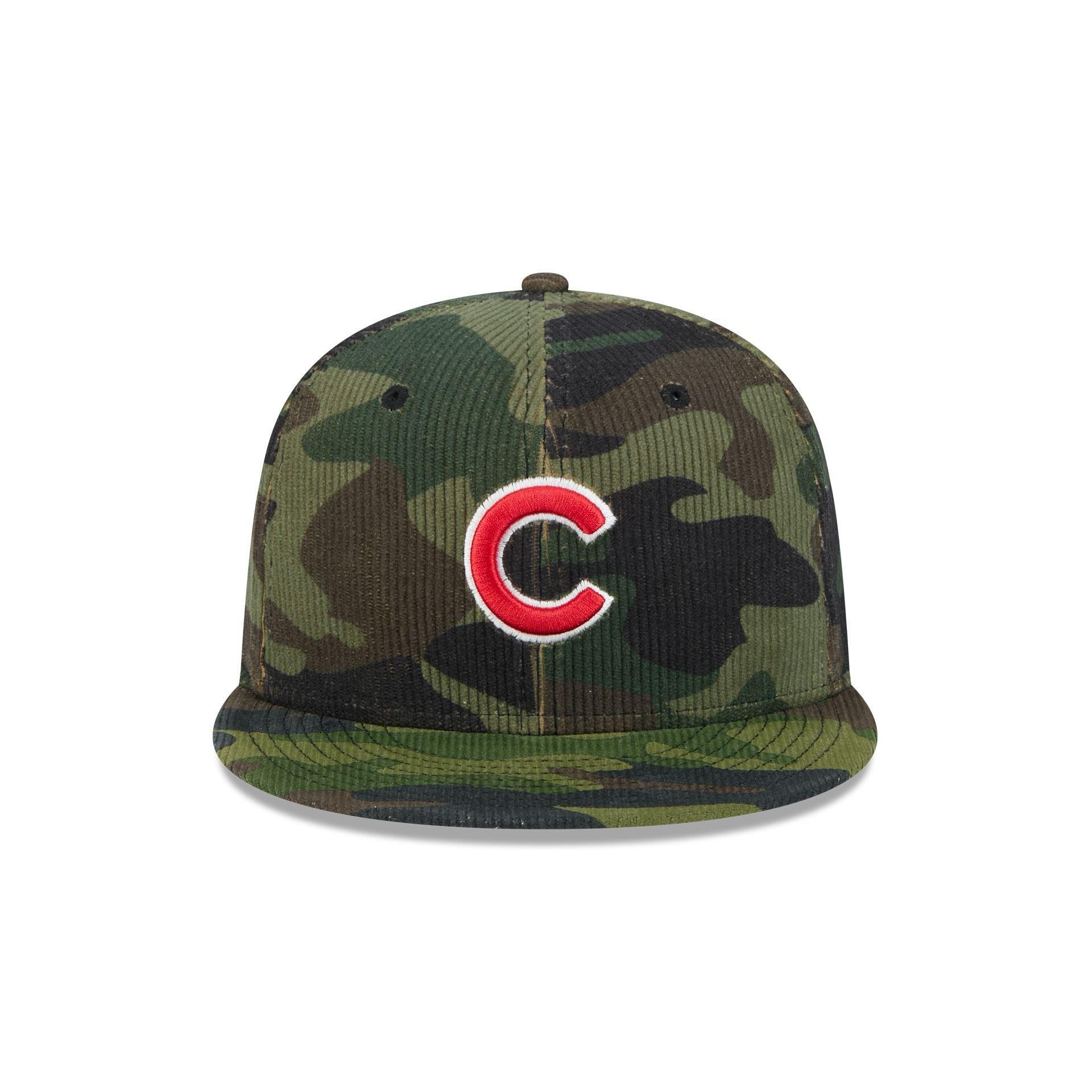 Chicago Cubs Camo Cord 59FIFTY Fitted Hat Male Product Image