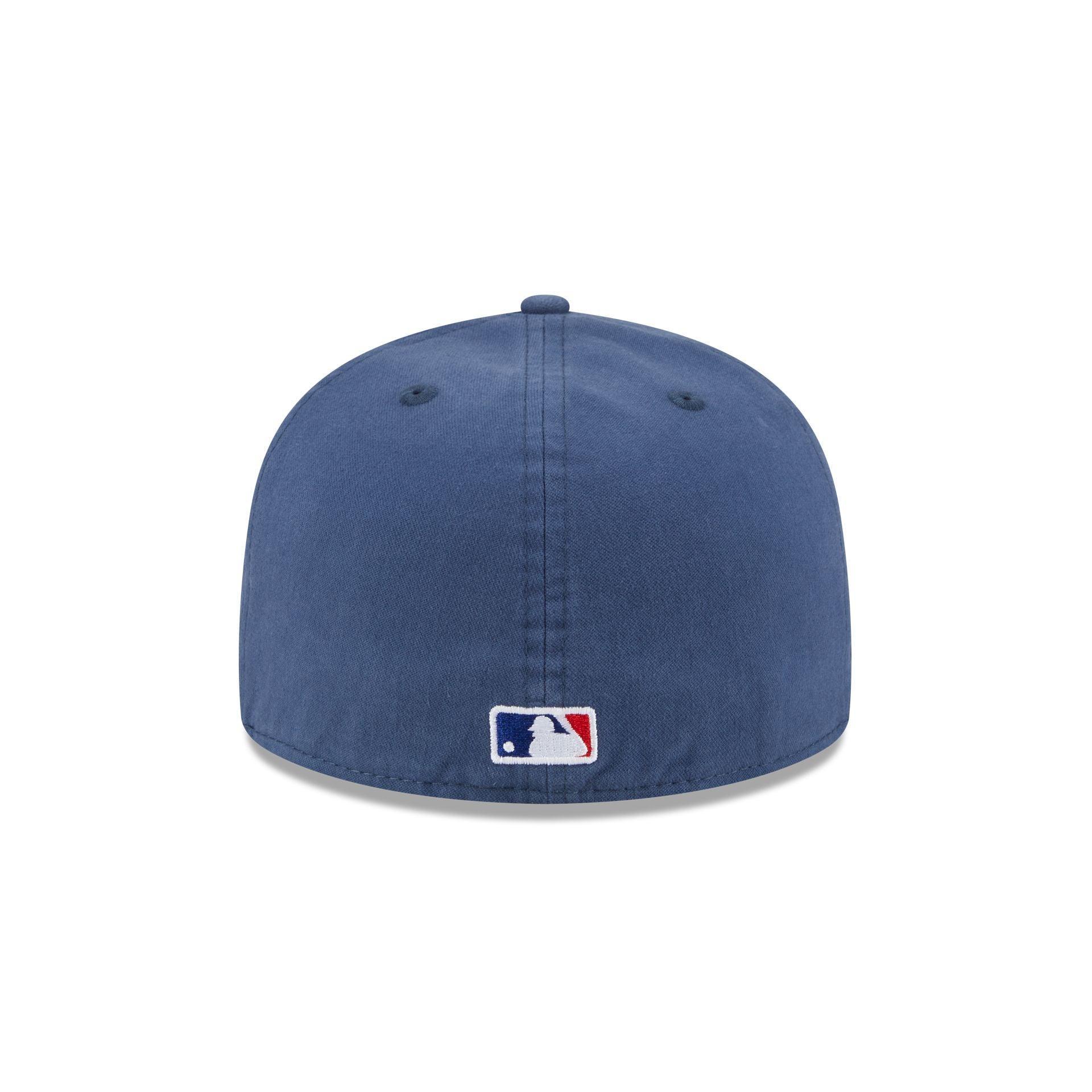 Los Angeles Dodgers Championship Side Flag 59FIFTY A-Frame Fitted Hat Male Product Image