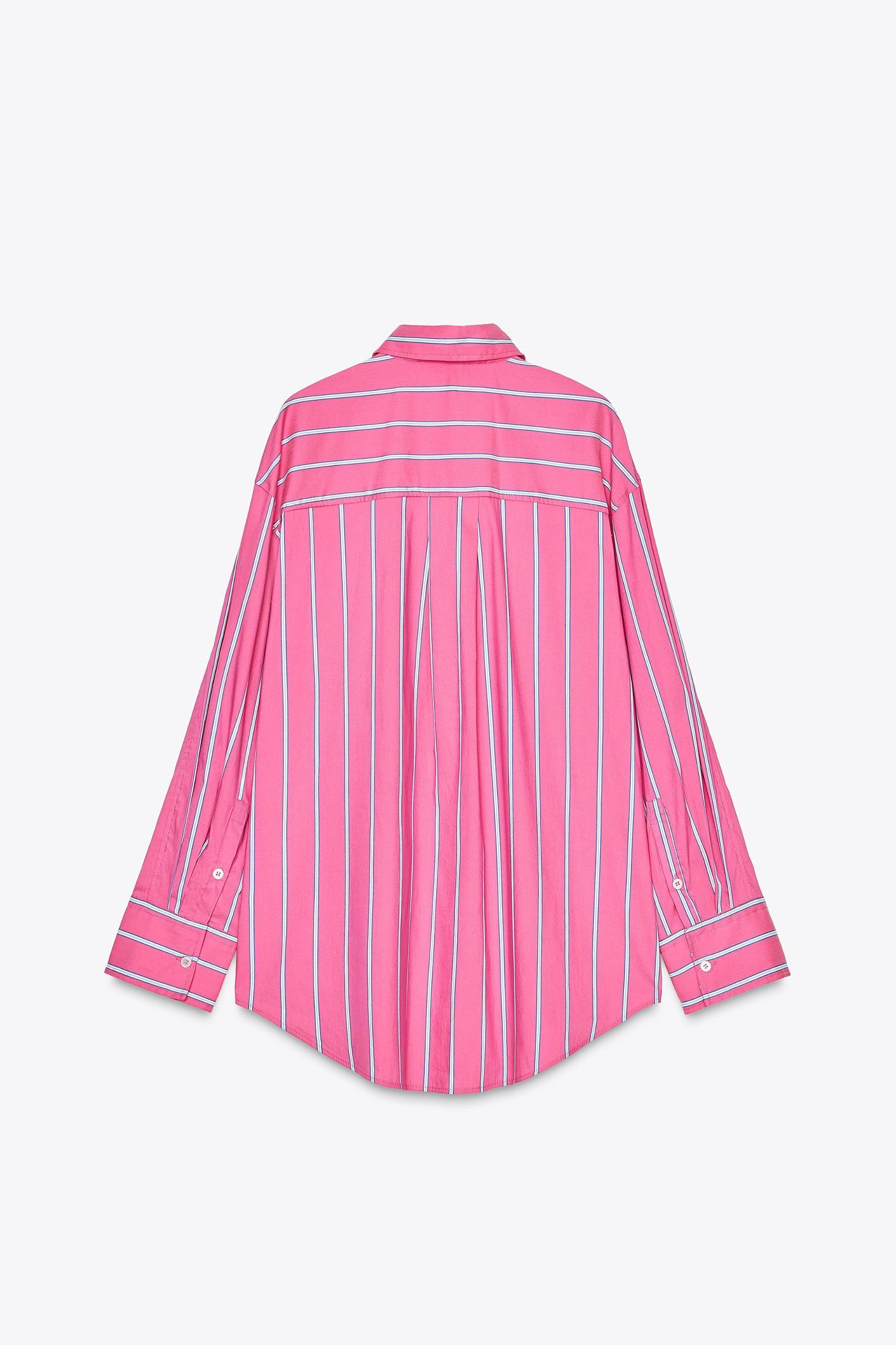 OVERSIZED STRIPED SHIRT Product Image