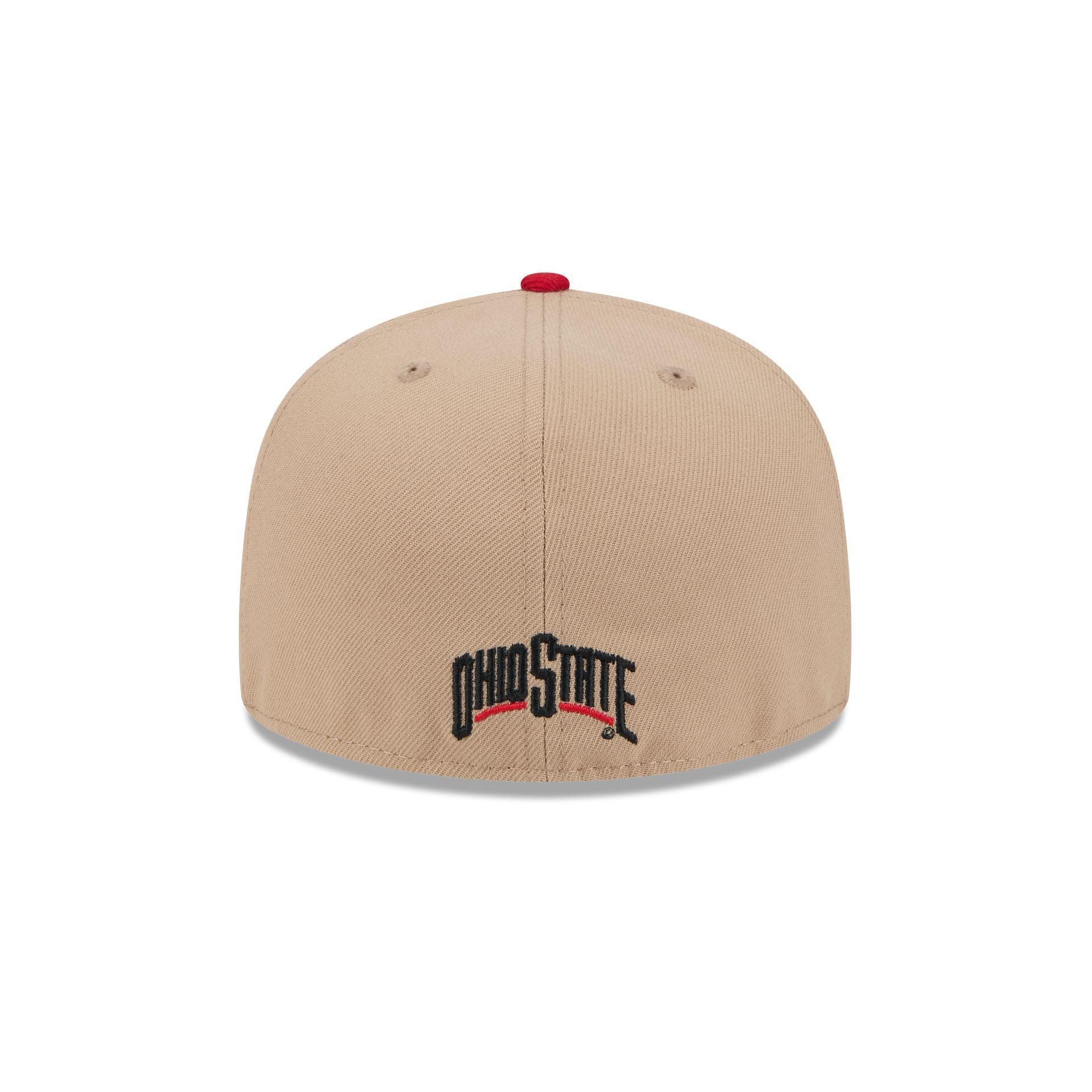 Ohio State Buckeyes Camel 59FIFTY Fitted Hat Male Product Image