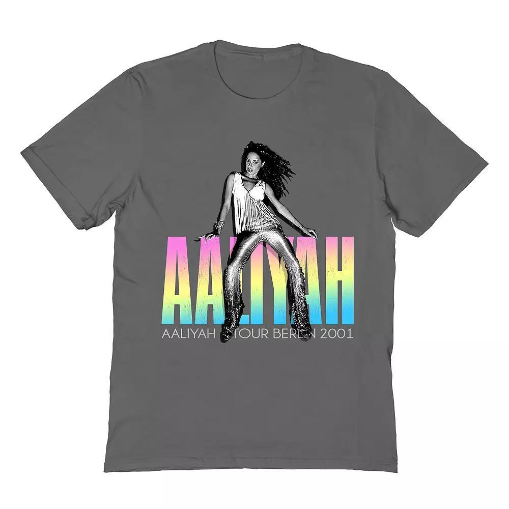 Men's Aaliyah Tee, Size: XXL, Grey Product Image