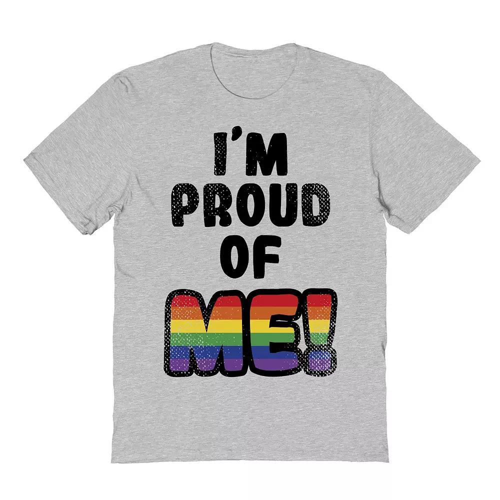 Men's COLAB89 Im Proud Of Me Pride Graphic Tee, Adult Unisex,  Product Image