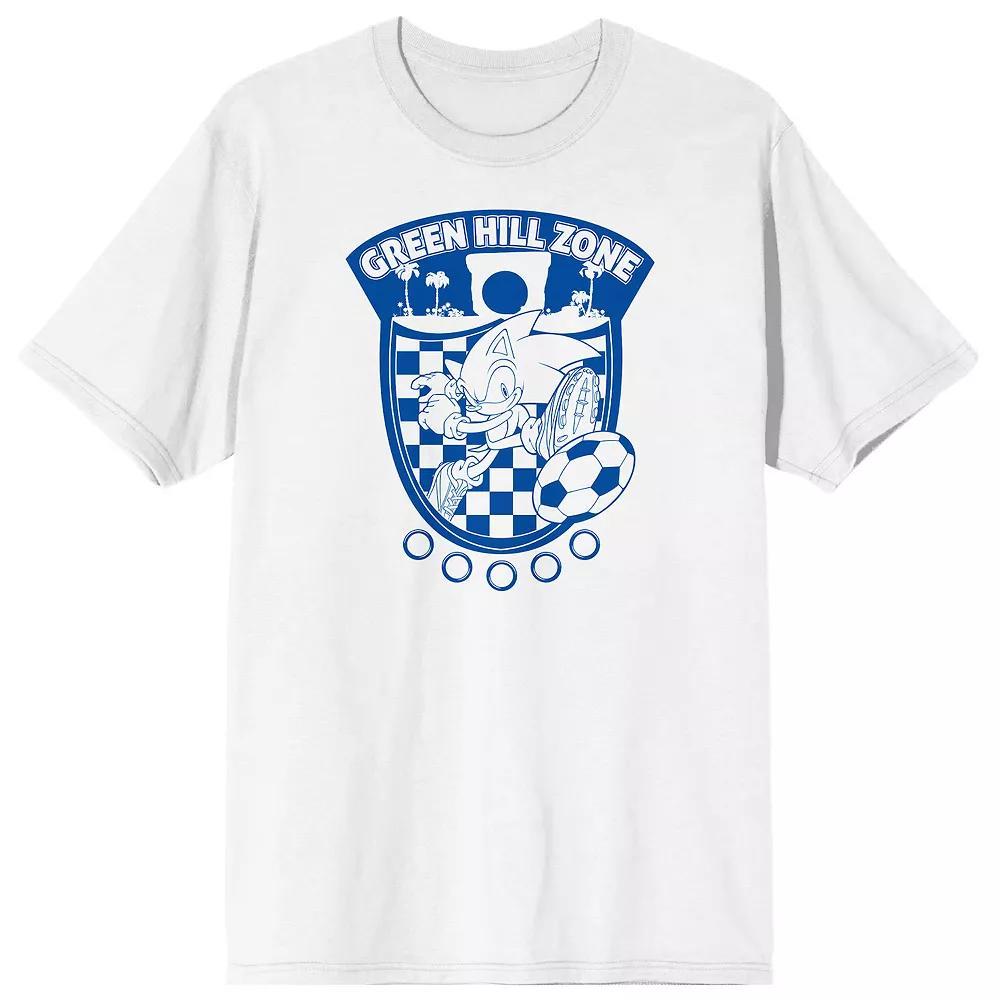 Men's Sonic The Hedgehog Soccer Tee,  Product Image