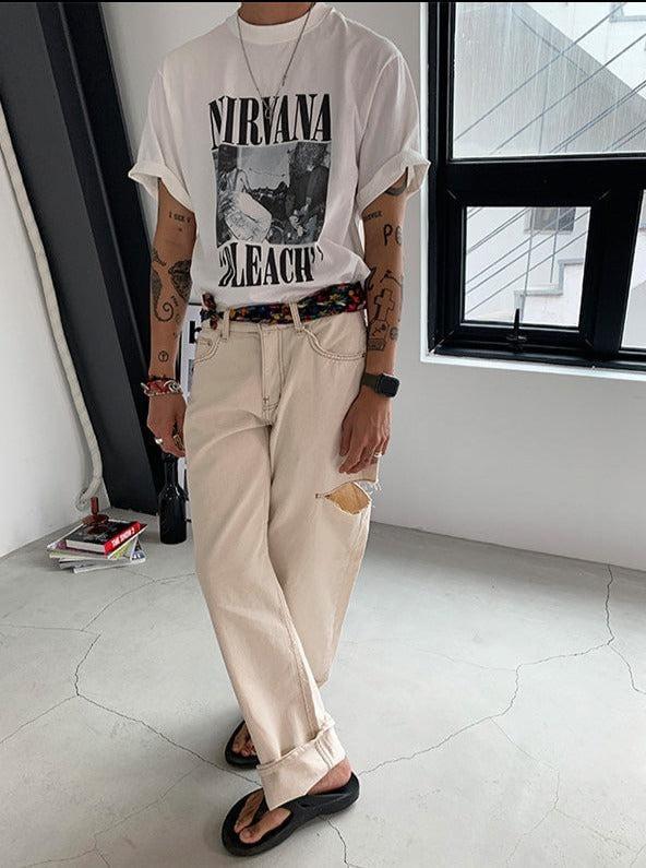 RT No. 4364 GRAPHIC PRINTED T-SHIRT Product Image