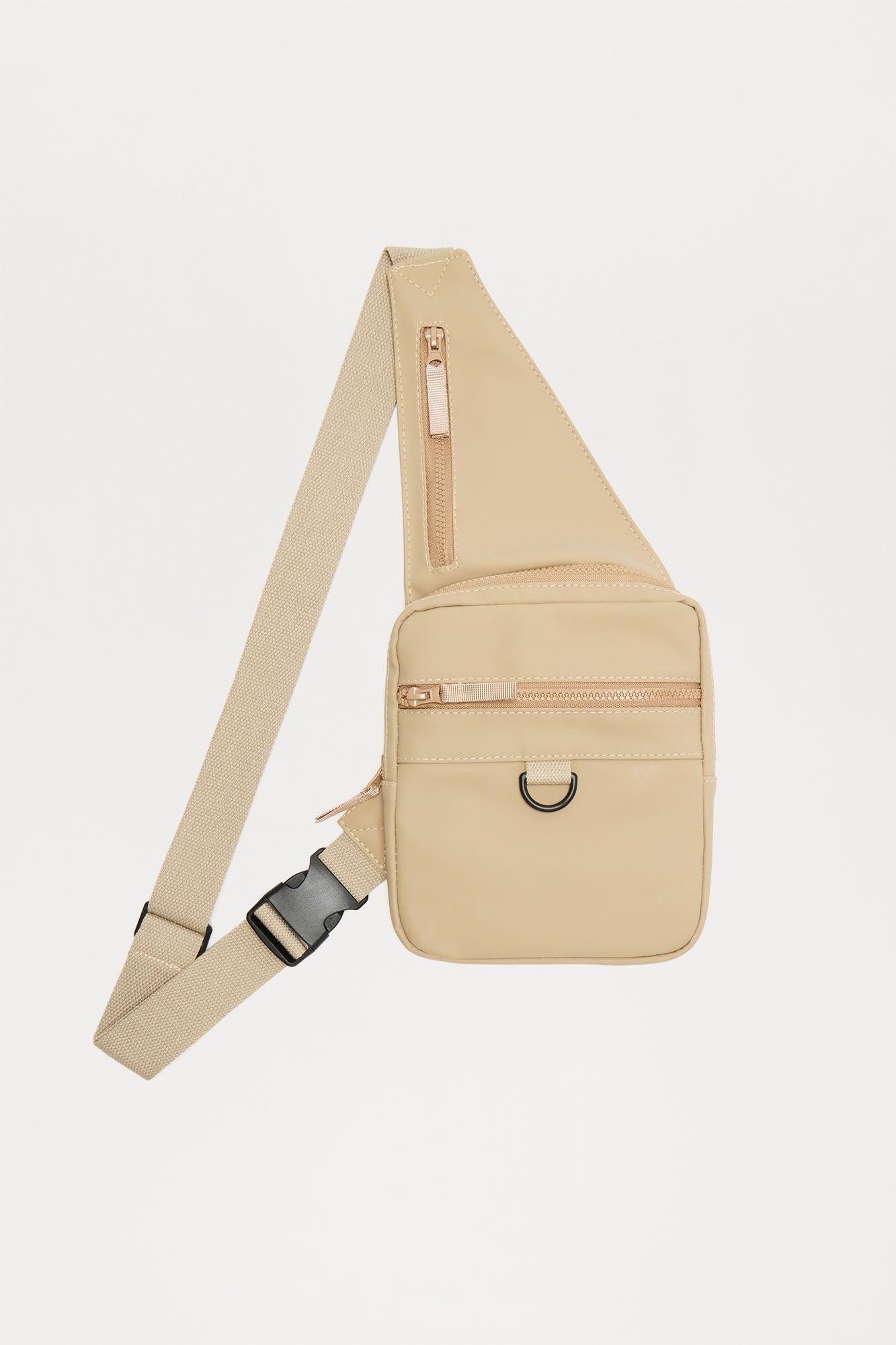 Crossbody Sling Bag - Taupe Product Image