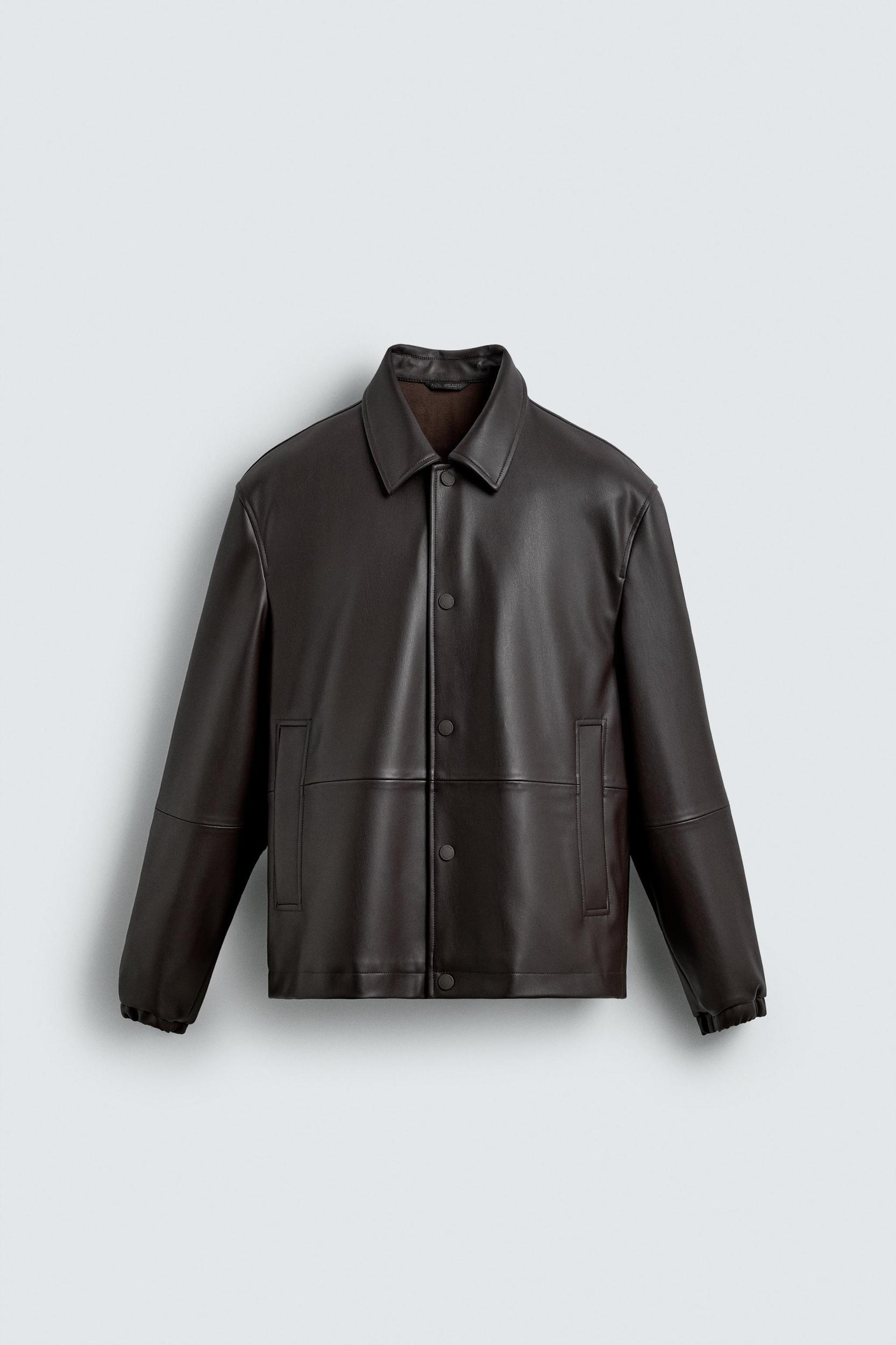 FAUX LEATHER JACKET Product Image