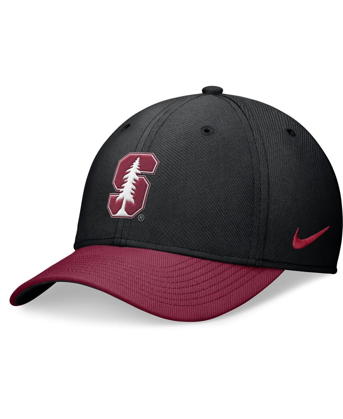 Mens Nike /Cardinal Stanford Cardinal Rise Swoosh Flex Hat Product Image