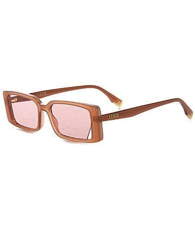 Womens Way 53MM Rectangular Sunglasses Product Image