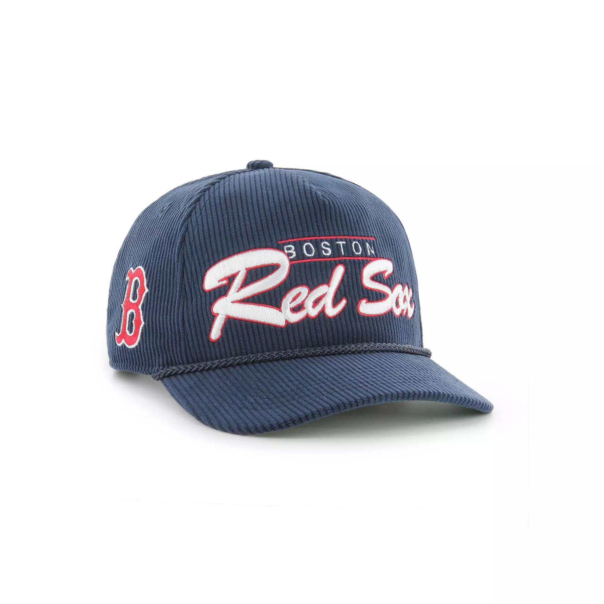 Men's '47 Navy Boston Red Sox Corduroy Hitch Adjustable Hat, Blue Product Image