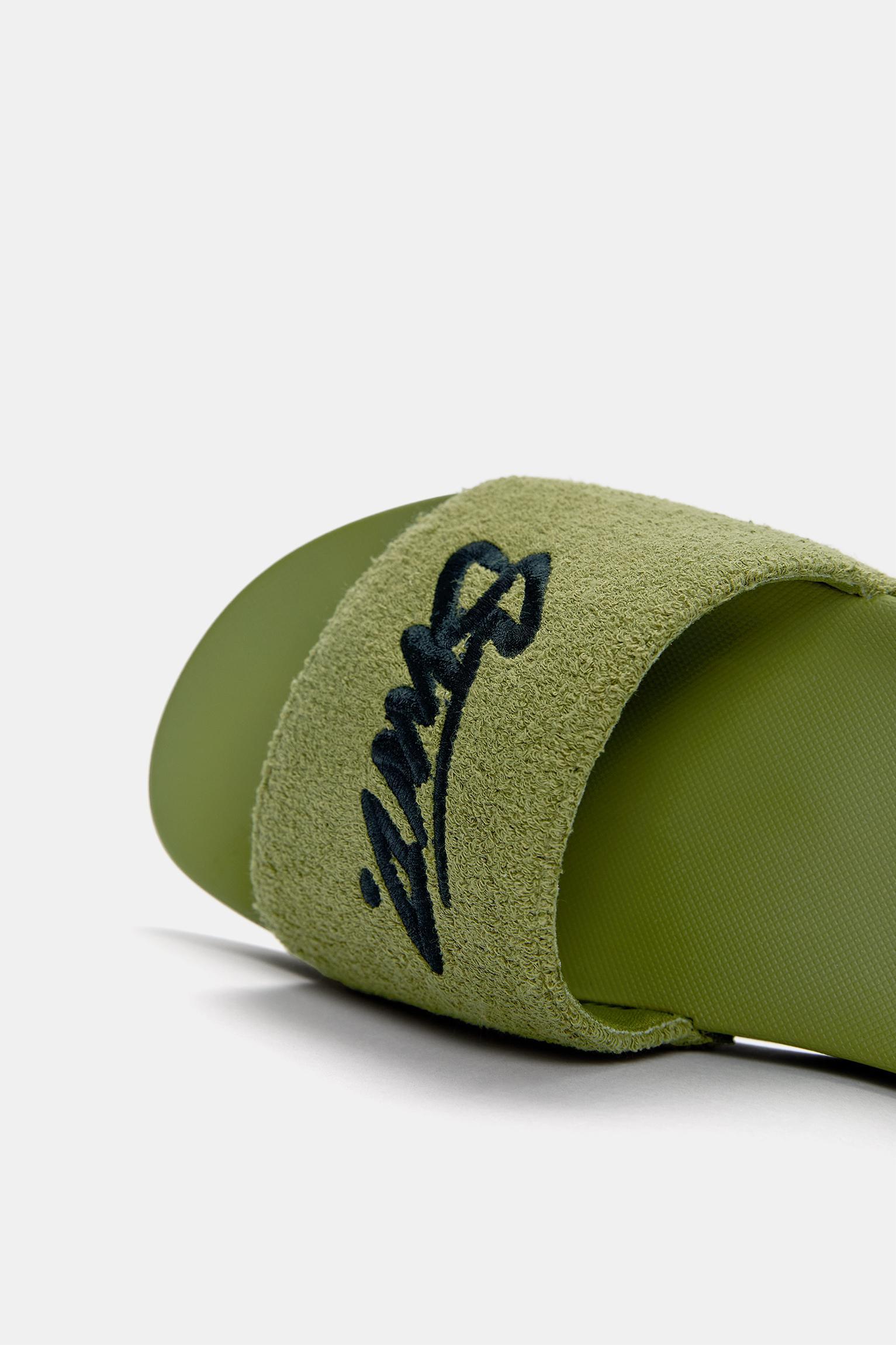 STWD fabric rubberised sandals Product Image