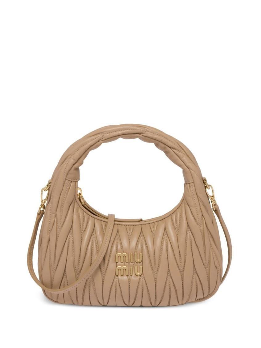 MIU MIU Beige Wander Bag Product Image