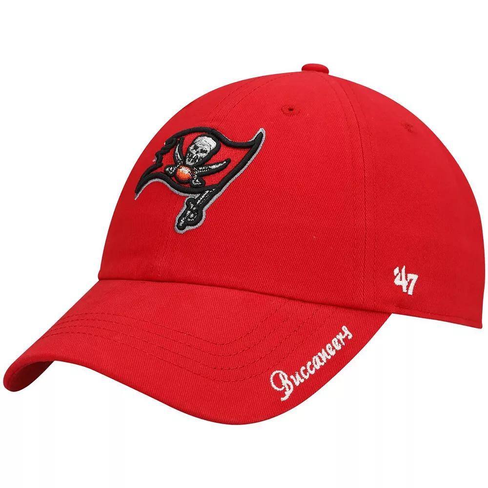 Women's '47 Red Tampa Bay Buccaneers Miata Clean Up Secondary Adjustable Hat Product Image