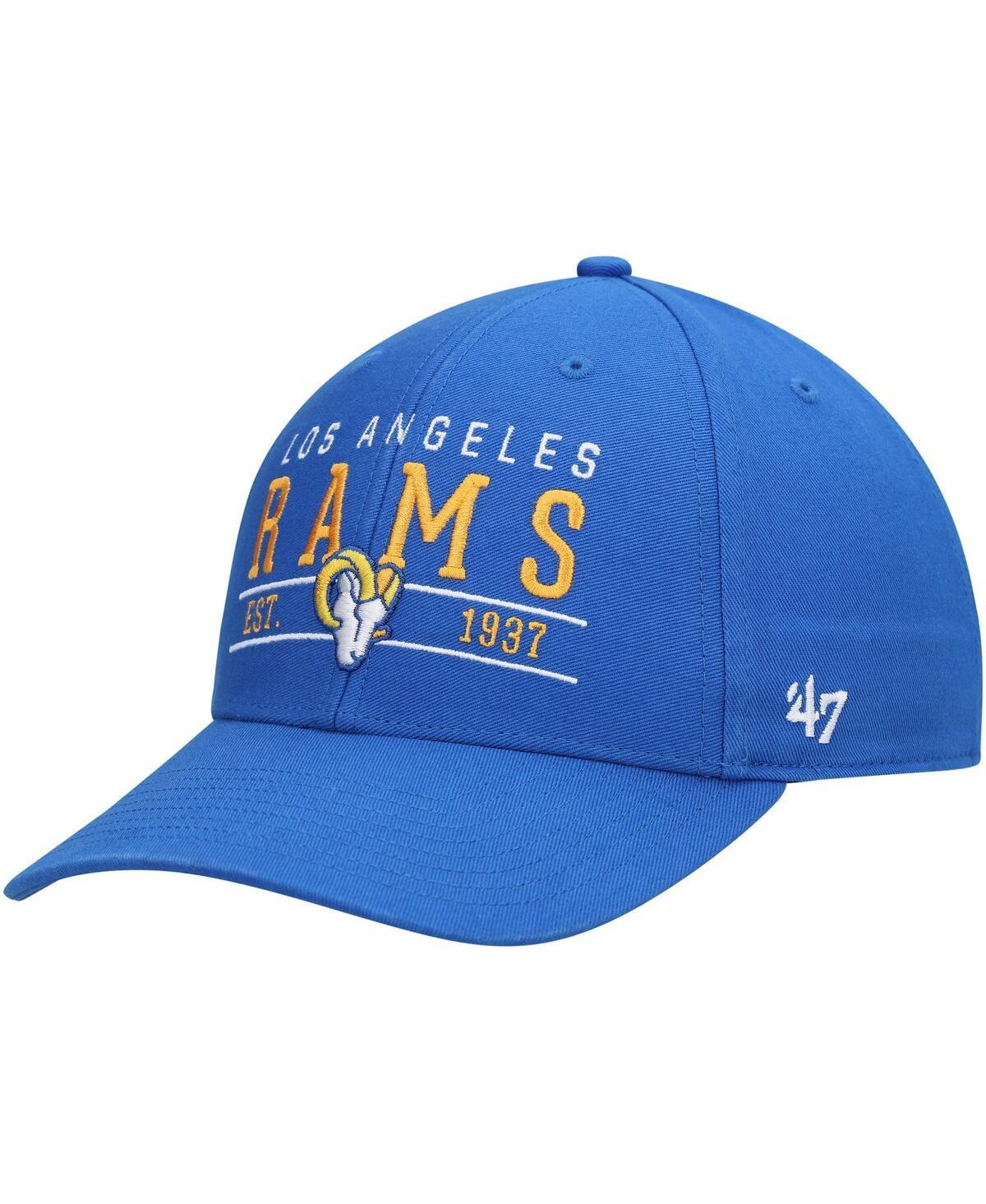 Mens 47 Royal Los Angeles Rams Centerline MVP Adjustable Hat Product Image