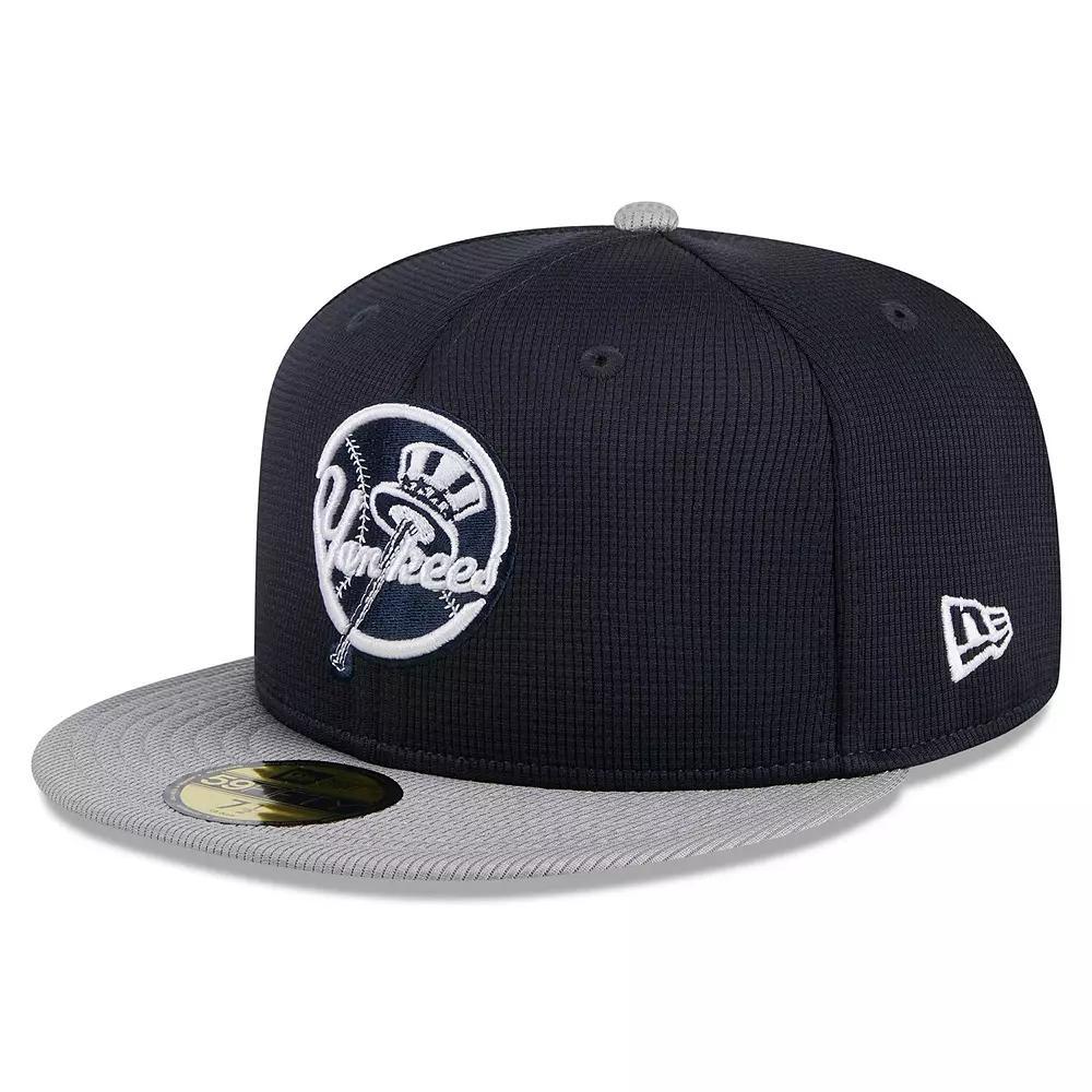 Men's New Era Navy New York Yankees 2024 Batting Practice 59FIFTY Fitted Hat,  Product Image