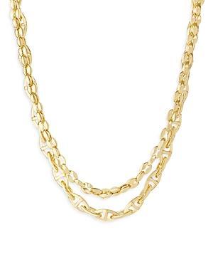 Ettika Golden Rays Linked Chain 18K Gold Plated Necklace Set Product Image