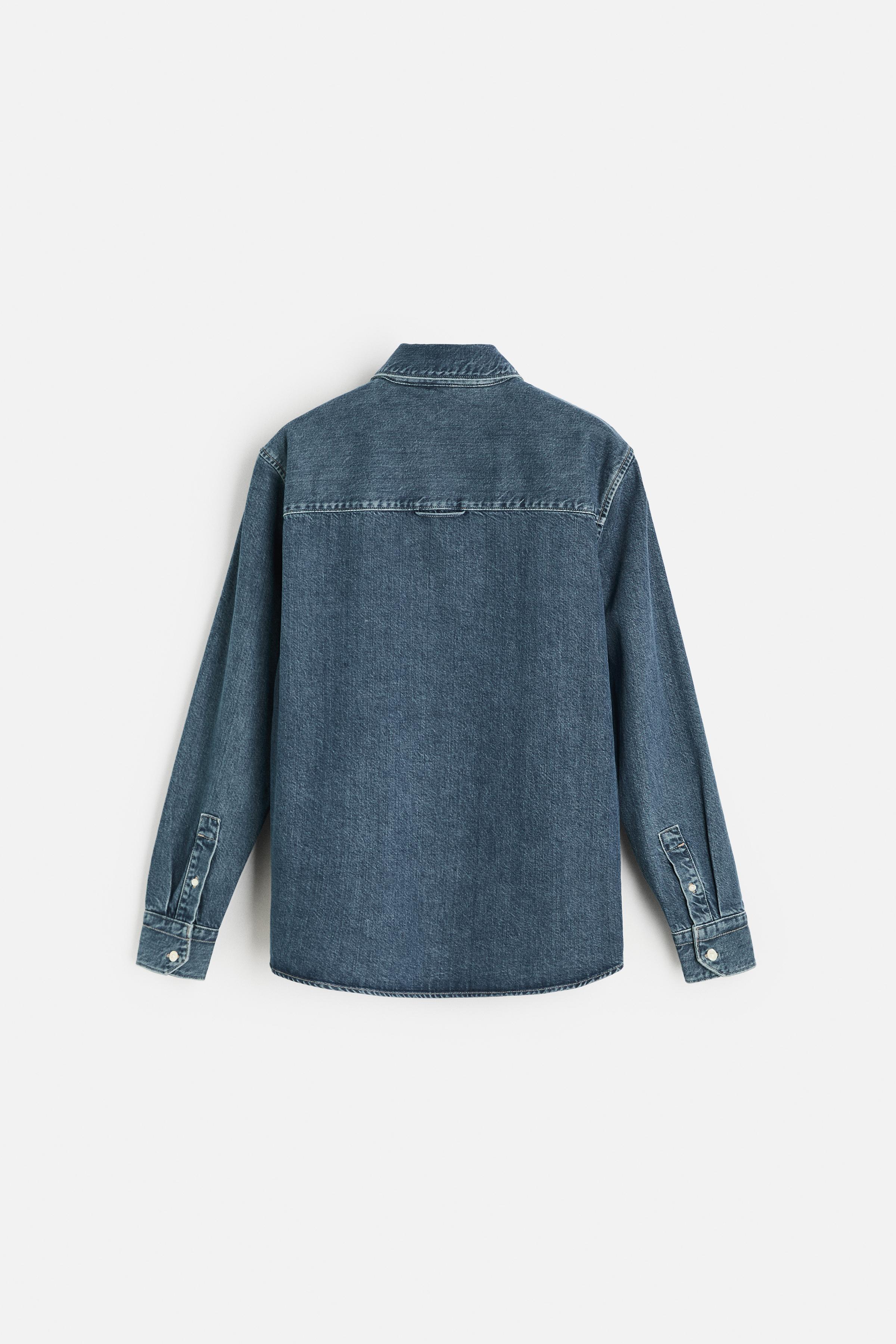 WASHED DENIM SHIRT Product Image