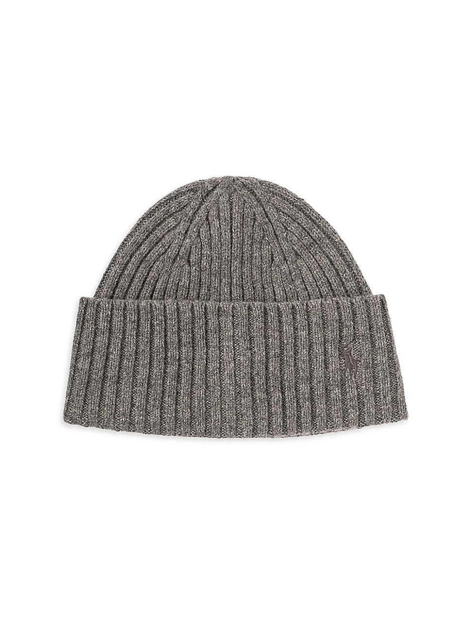 Mens Bold Cuff Wool Beanie Product Image