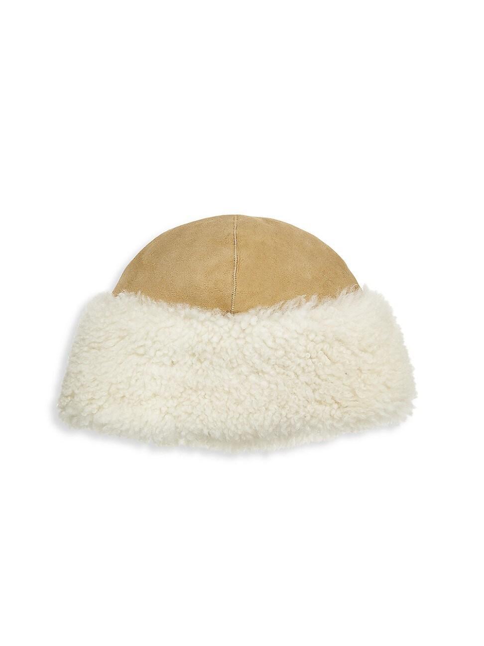 Womens Shearling Hat Product Image