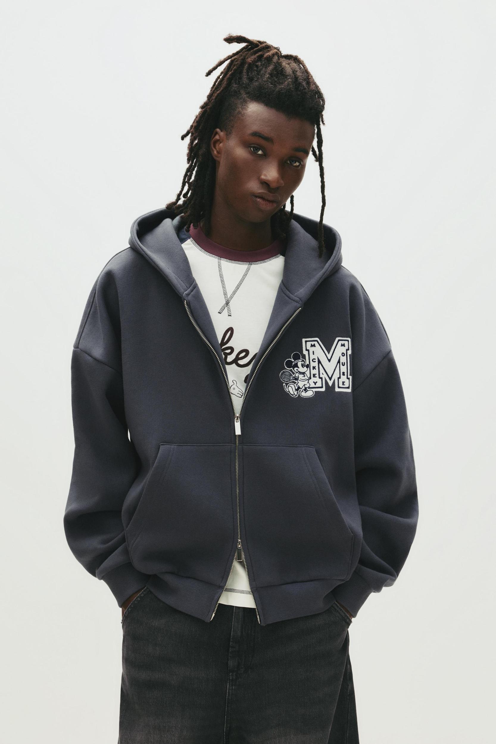 Mickey Mouse zipper hoodie Product Image