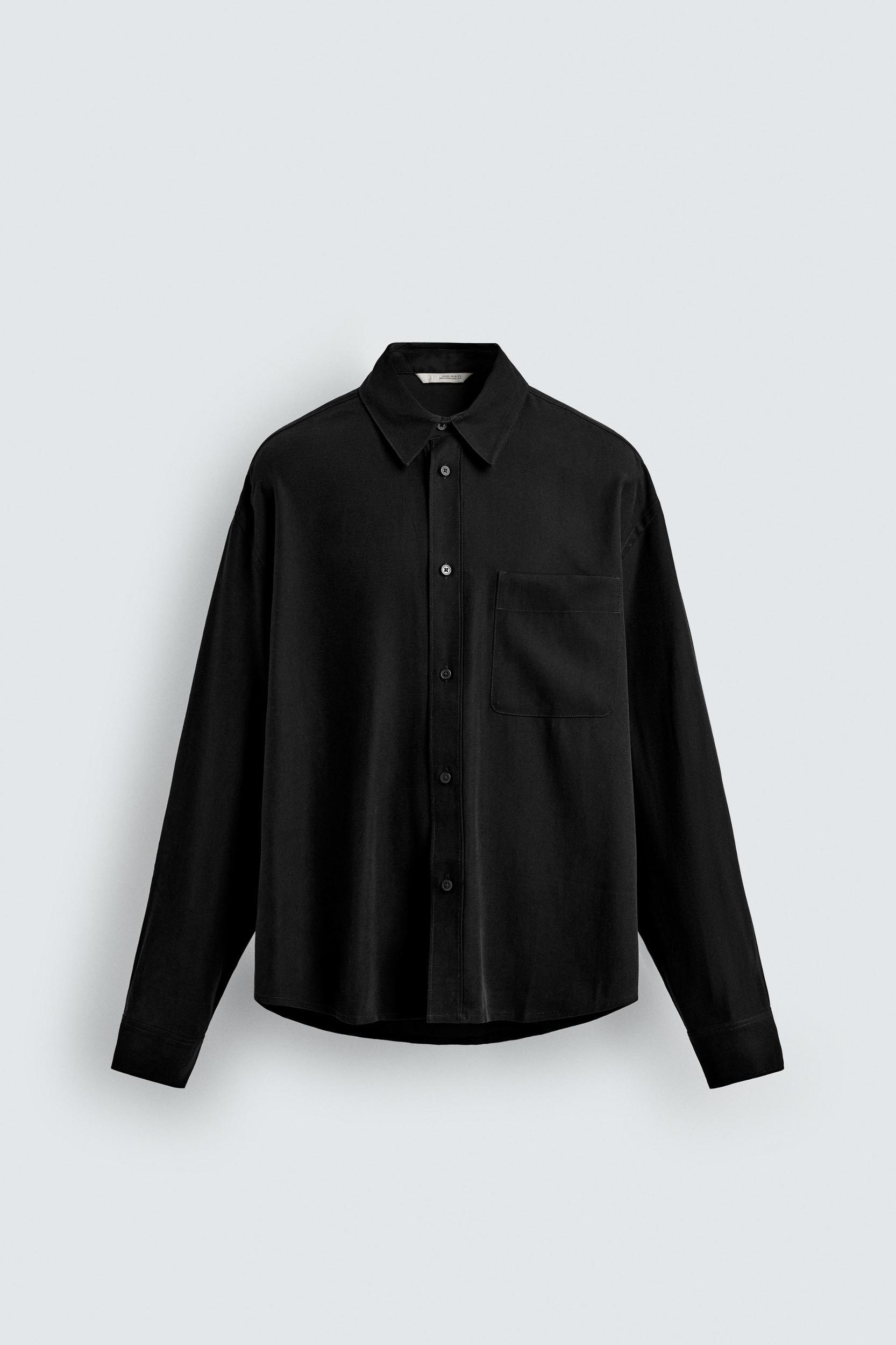RELAXED FIT FLOWY SHIRT Product Image