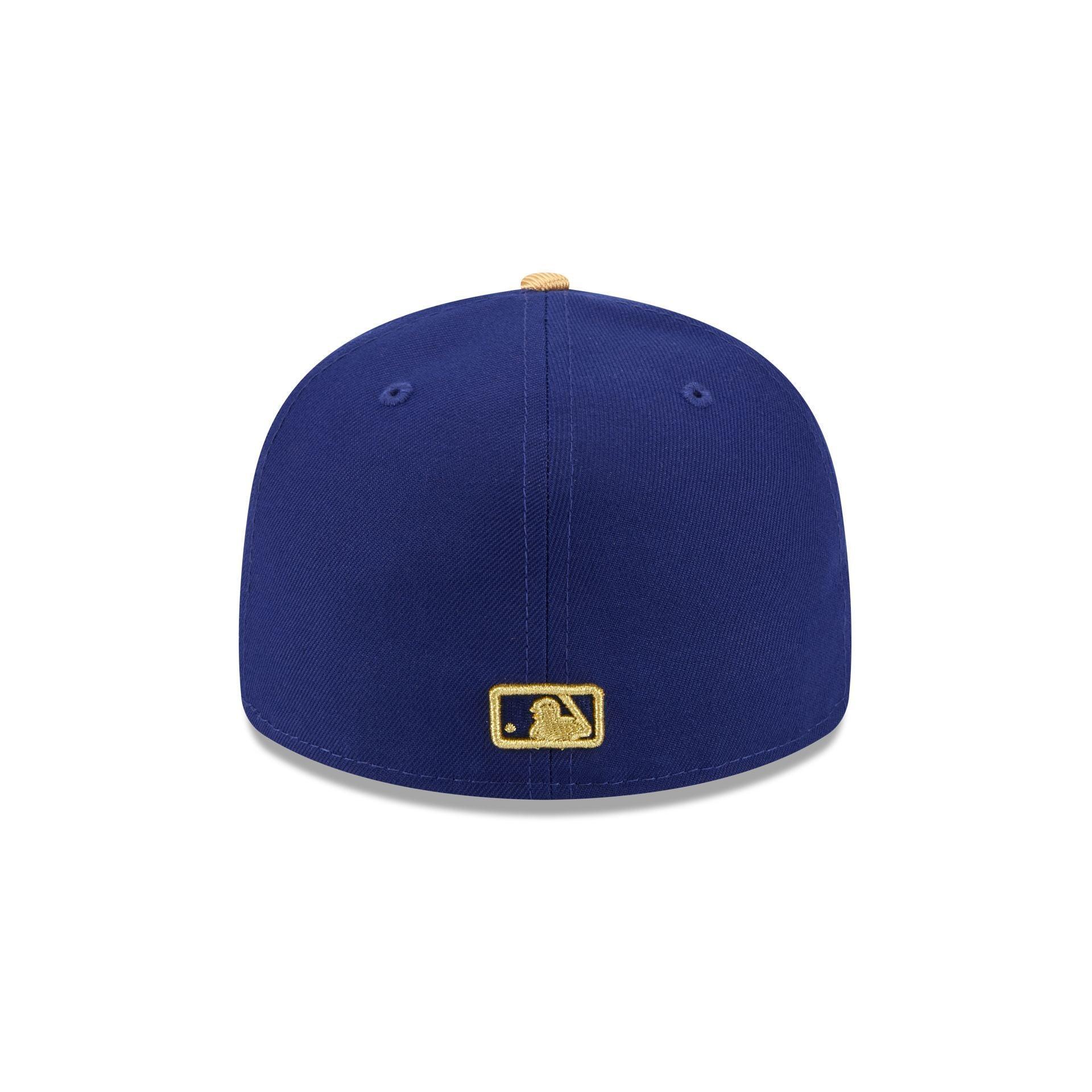 Los Angeles Dodgers Gold Collection Low Profile 59FIFTY Fitted Hat Male Product Image