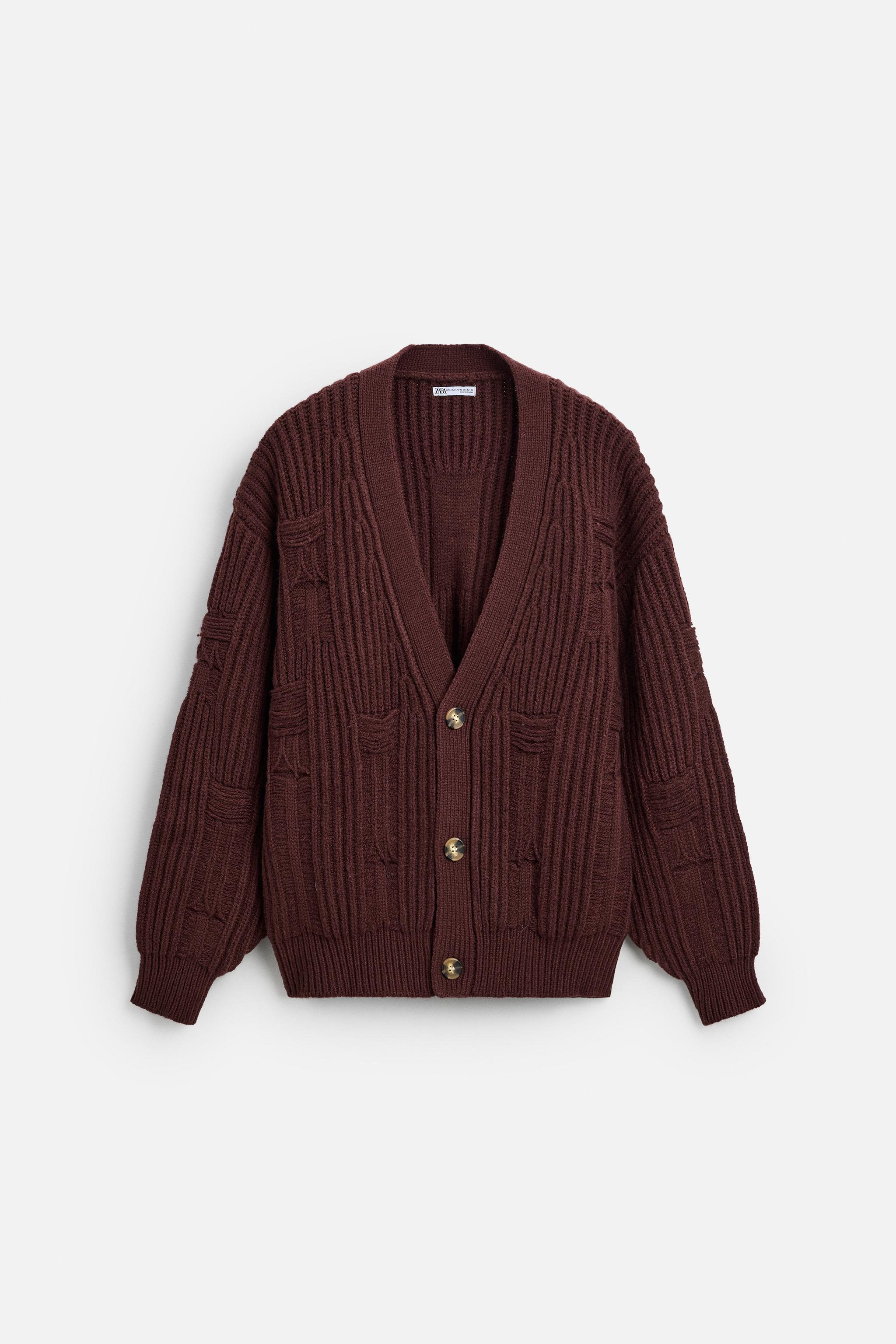 TEXTURED CARDIGAN Product Image