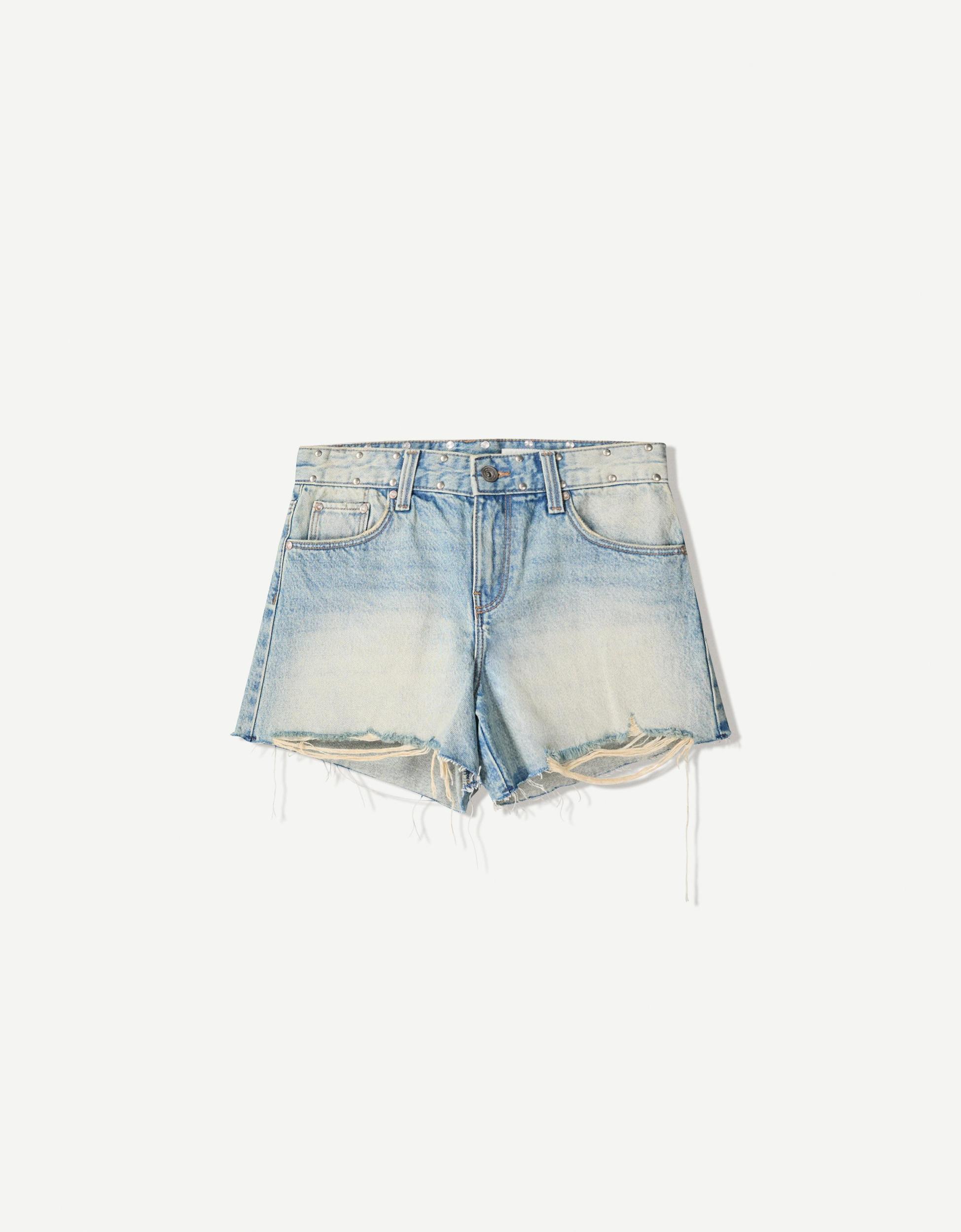 Denim shorts Product Image