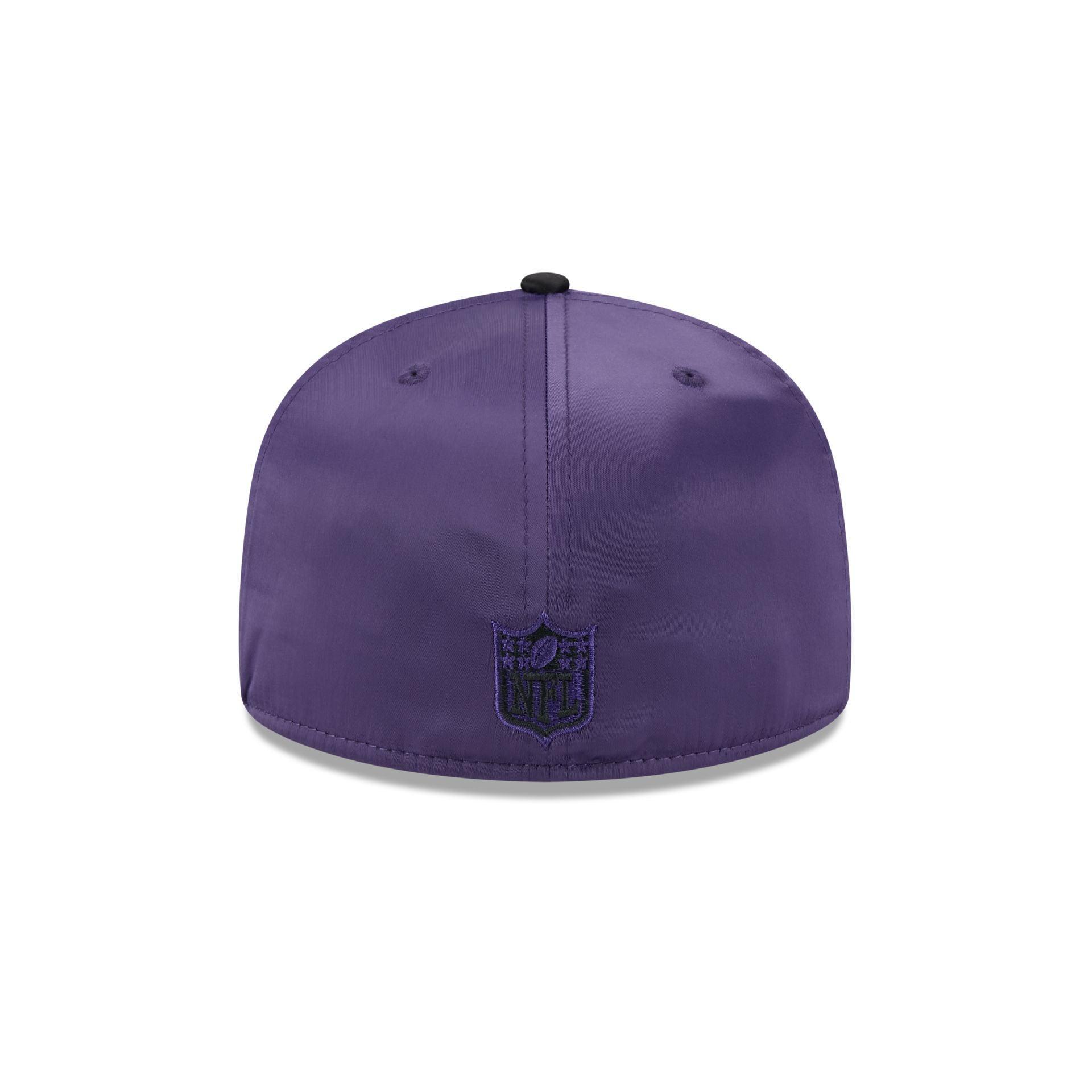 Baltimore Ravens Spring Satin 59FIFTY Fitted Hat Male Product Image