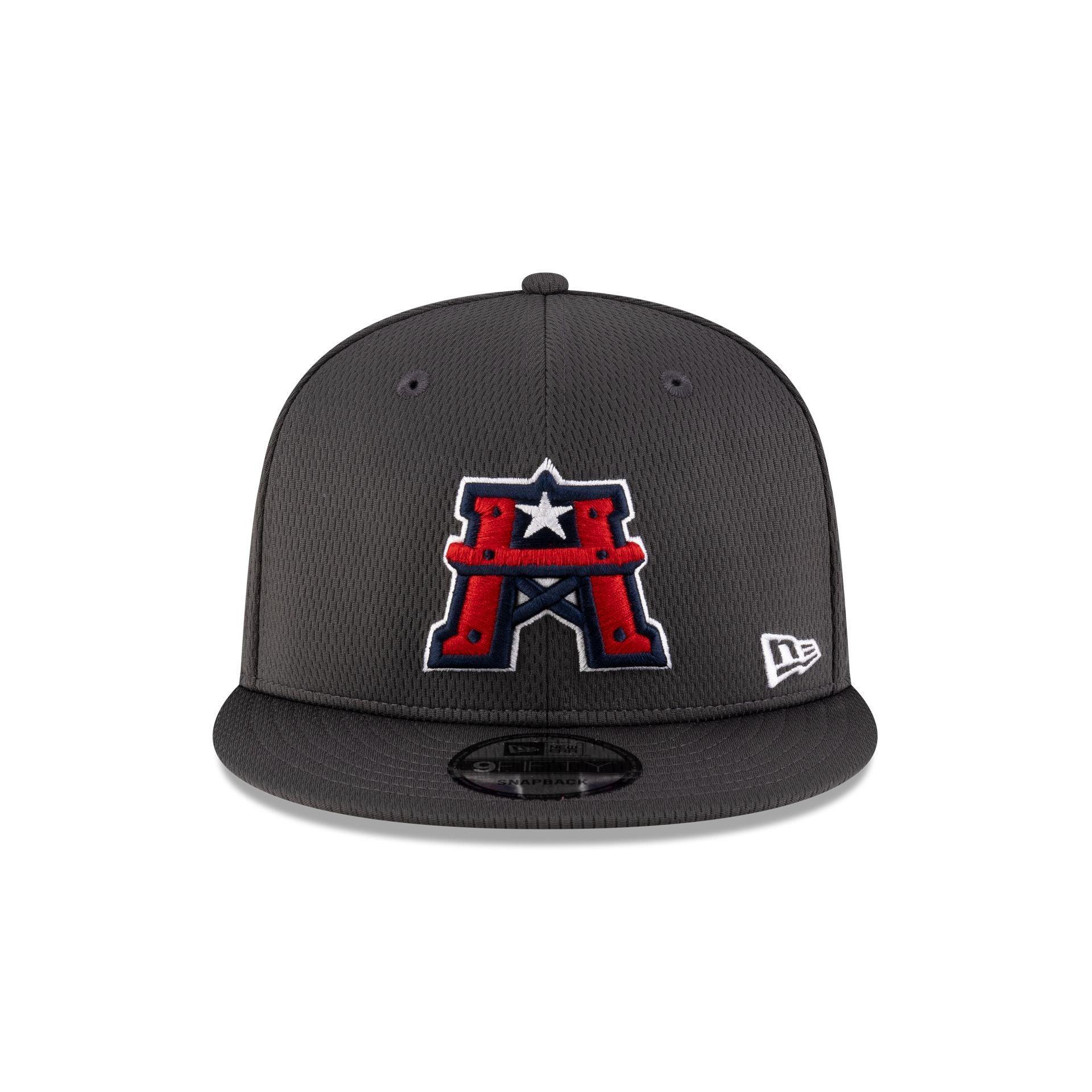 Houston Roughnecks Gray 9FIFTY Snapback Hat Male Product Image