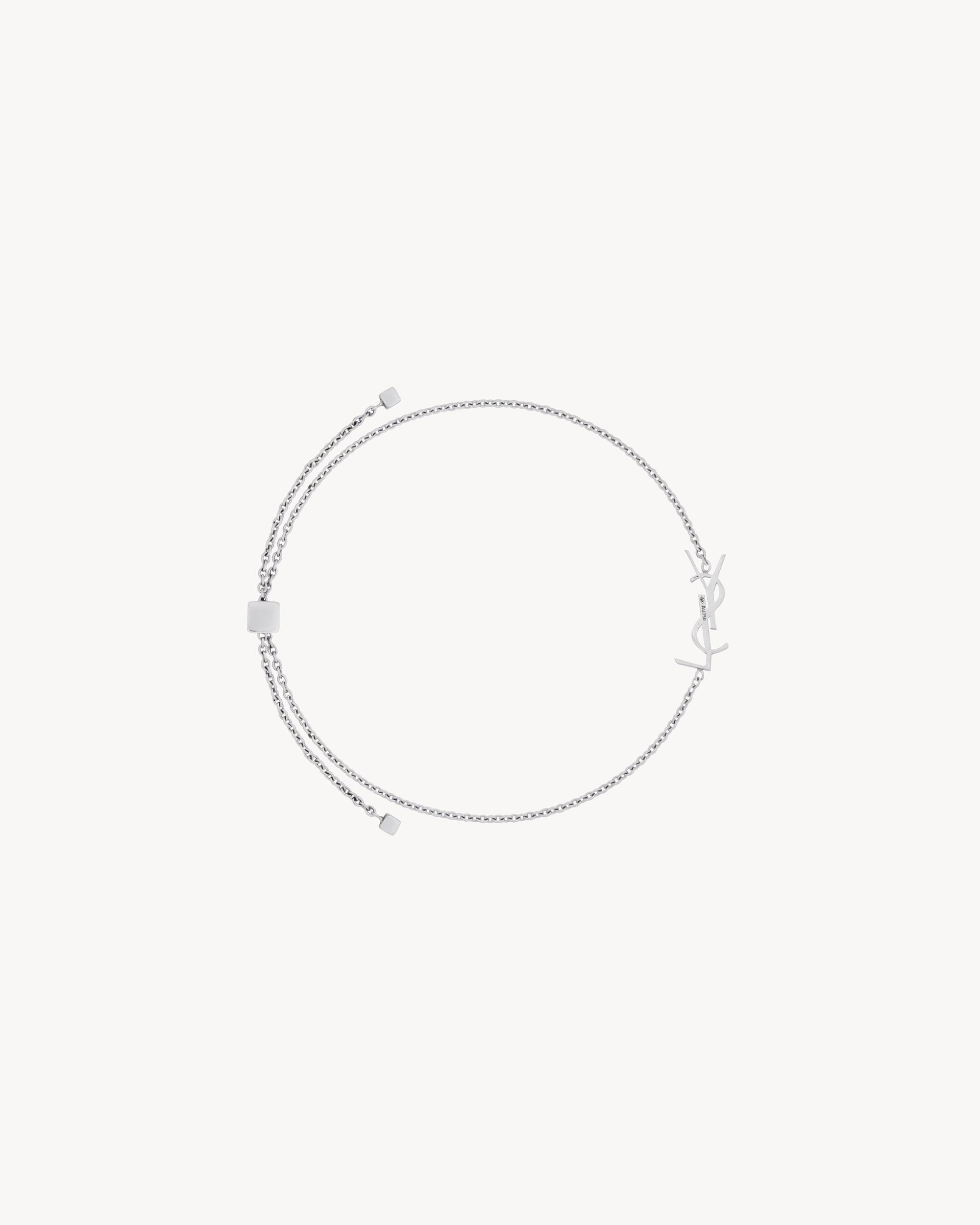 CASSANDRE bracelet in 18K grey gold Product Image