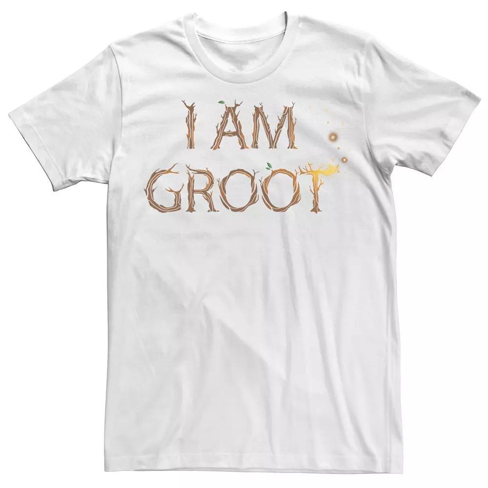 Men's Marvel Guardians Of The Galaxy I Am Groot Roots Graphic Tee, Size: XXL, White Product Image