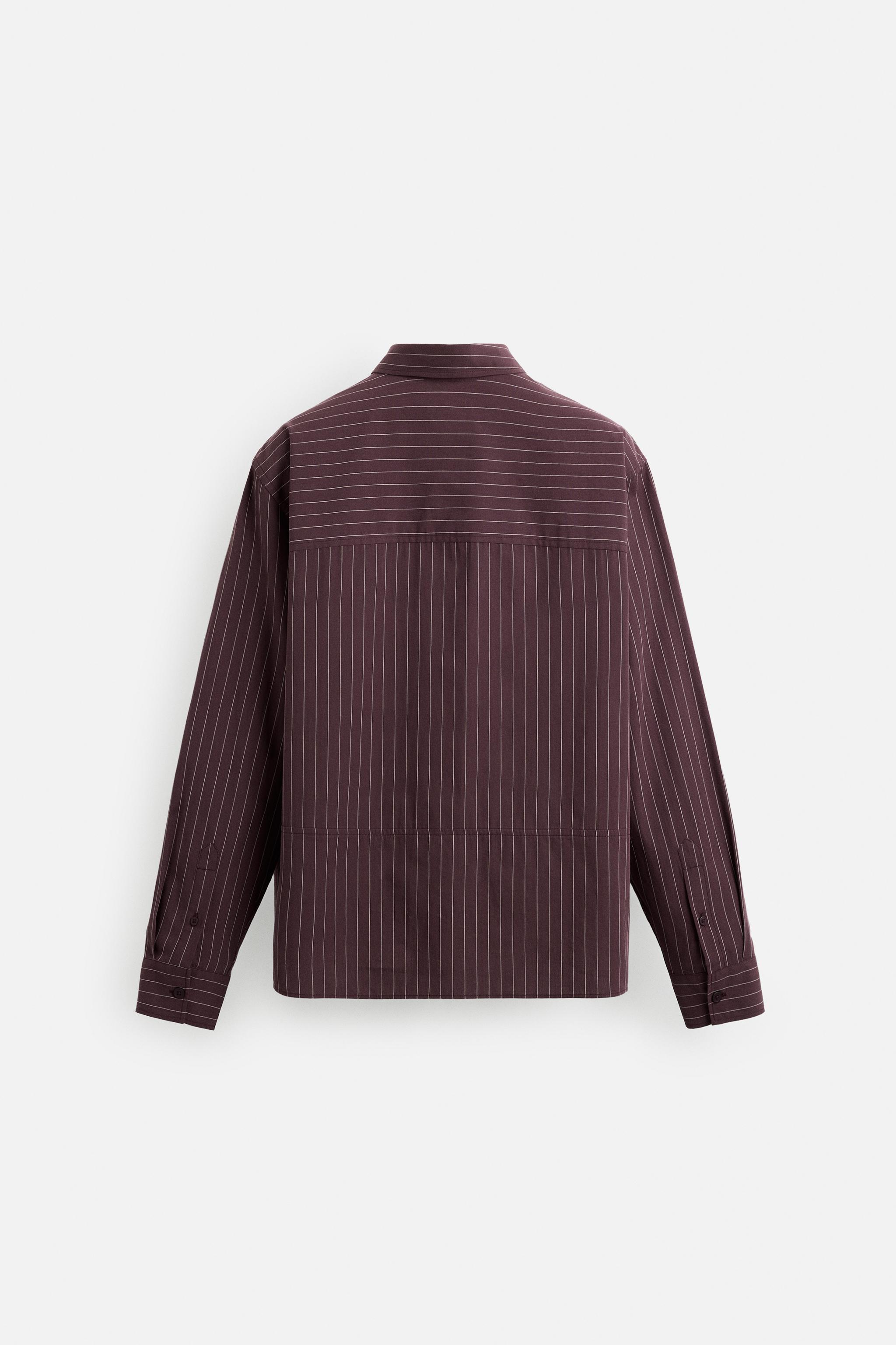 STRIPED COTTON SHIRT Product Image