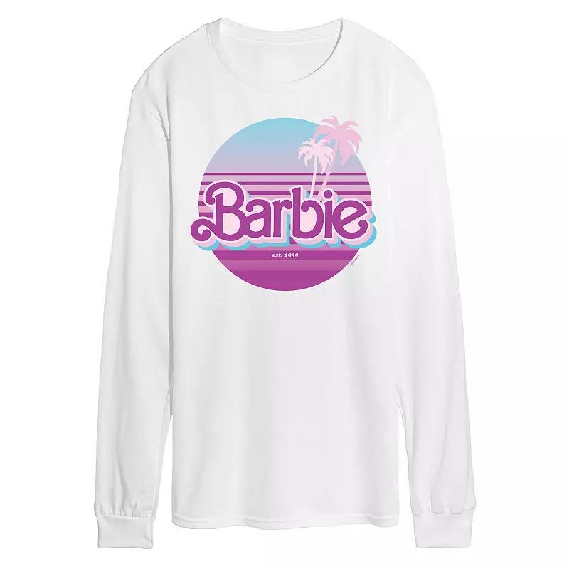 Men's Barbie Dream Summer Retro Sunset Long Sleeve,  Product Image