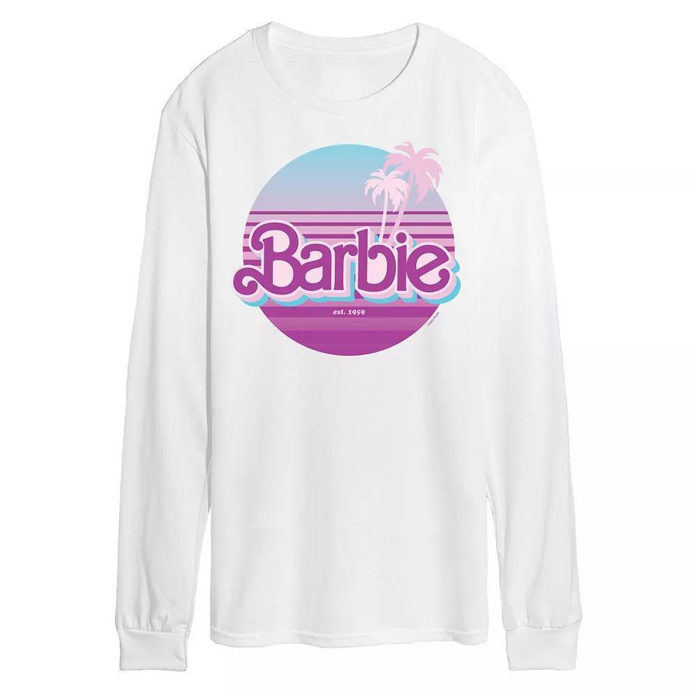 Men's Barbie Dream Summer Retro Sunset Long Sleeve,  Product Image
