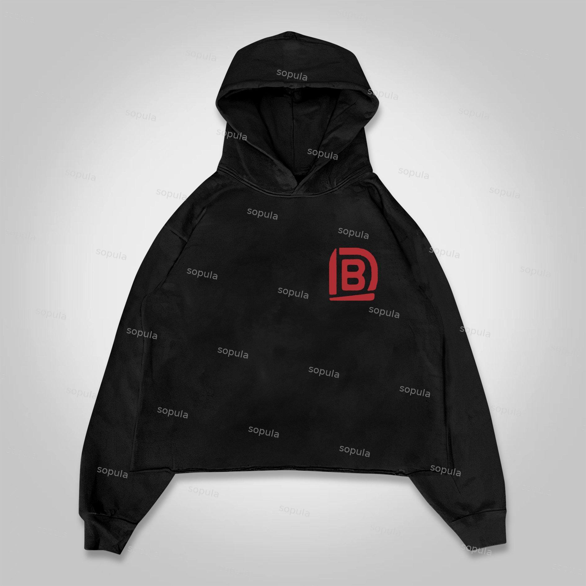 Sopula Vintage Move Stop In Silence Graphics Pocket Hoodie Product Image