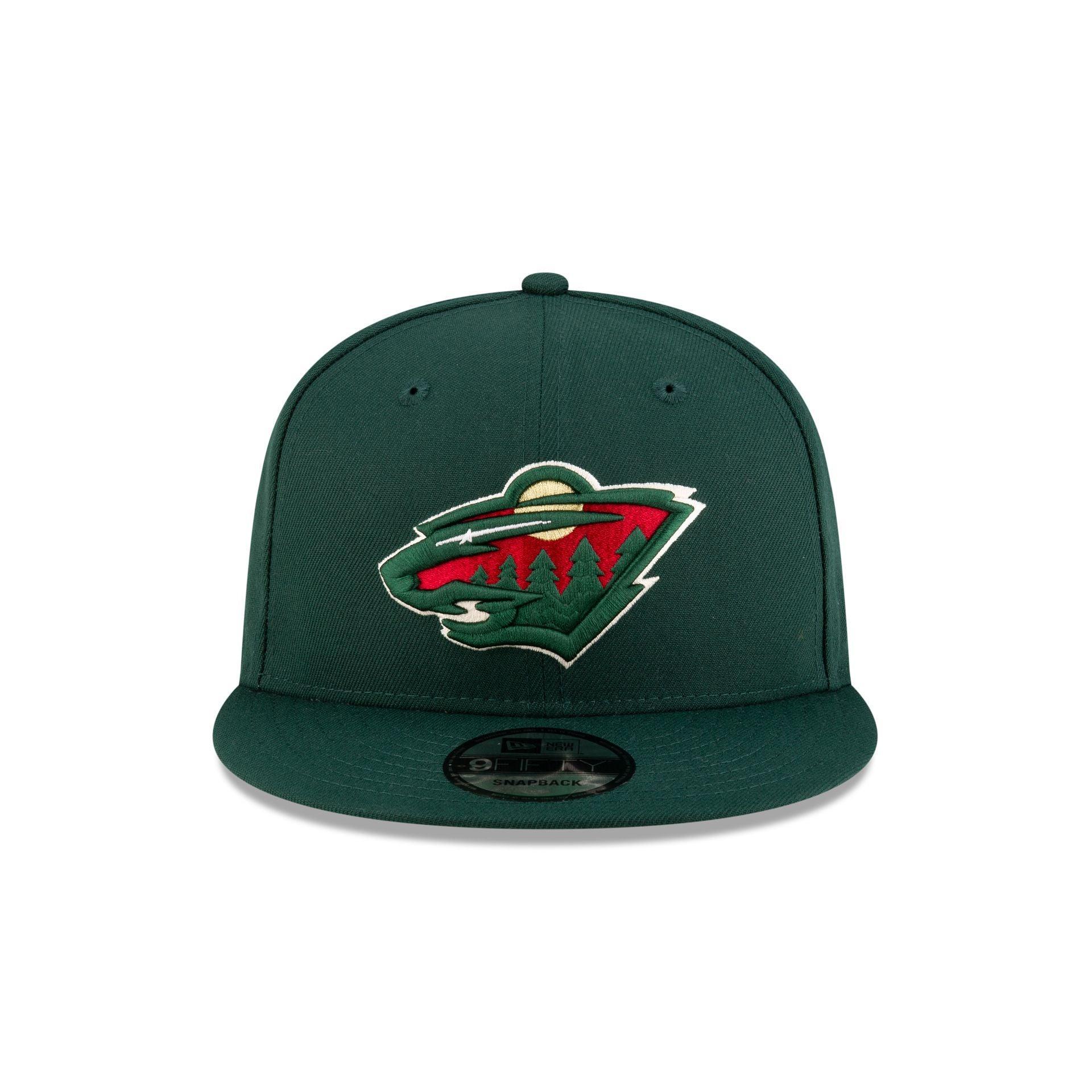 Minnesota Wild Green 9FIFTY Snapback Hat Male Product Image