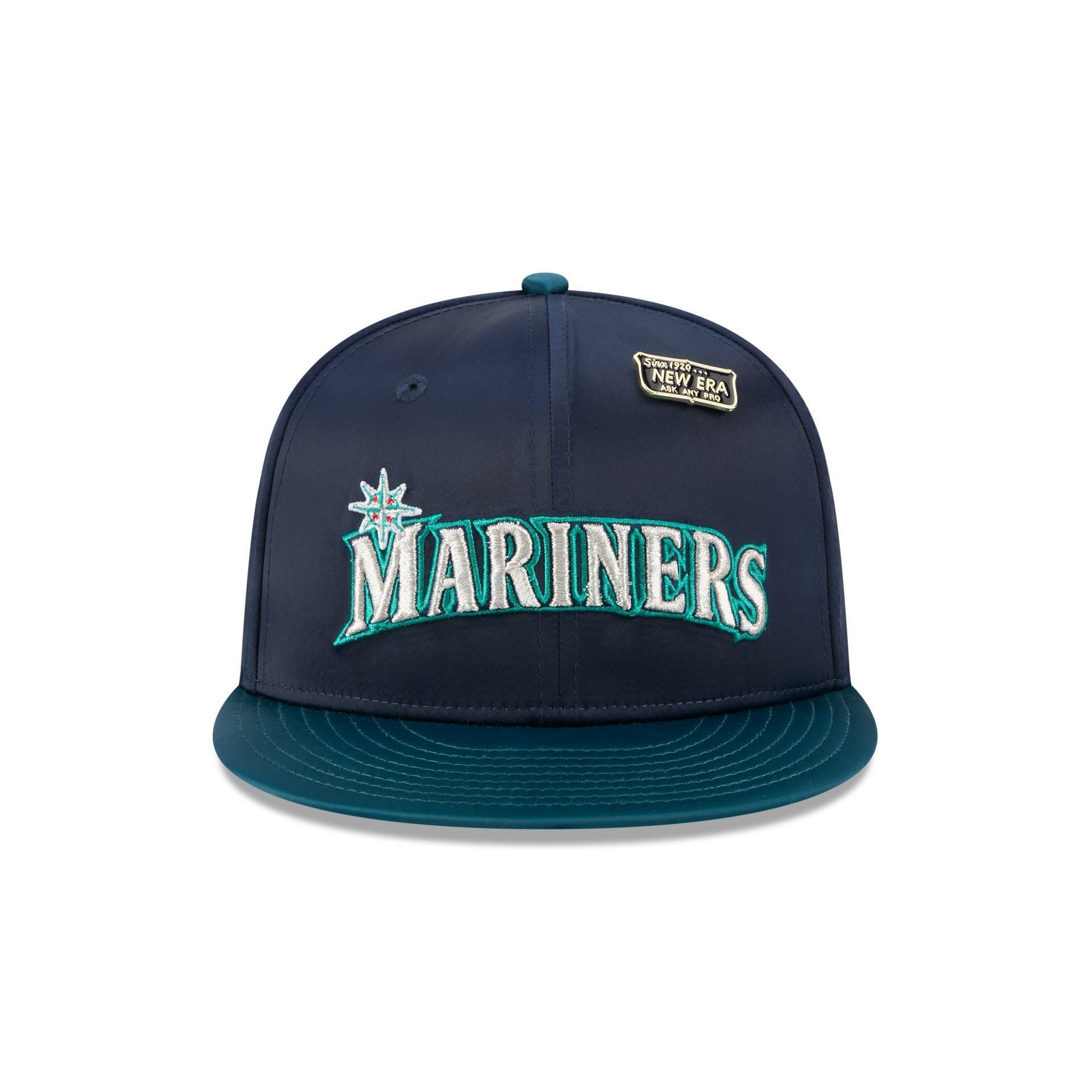 Seattle Mariners Spring Satin 59FIFTY Fitted Hat Male Product Image