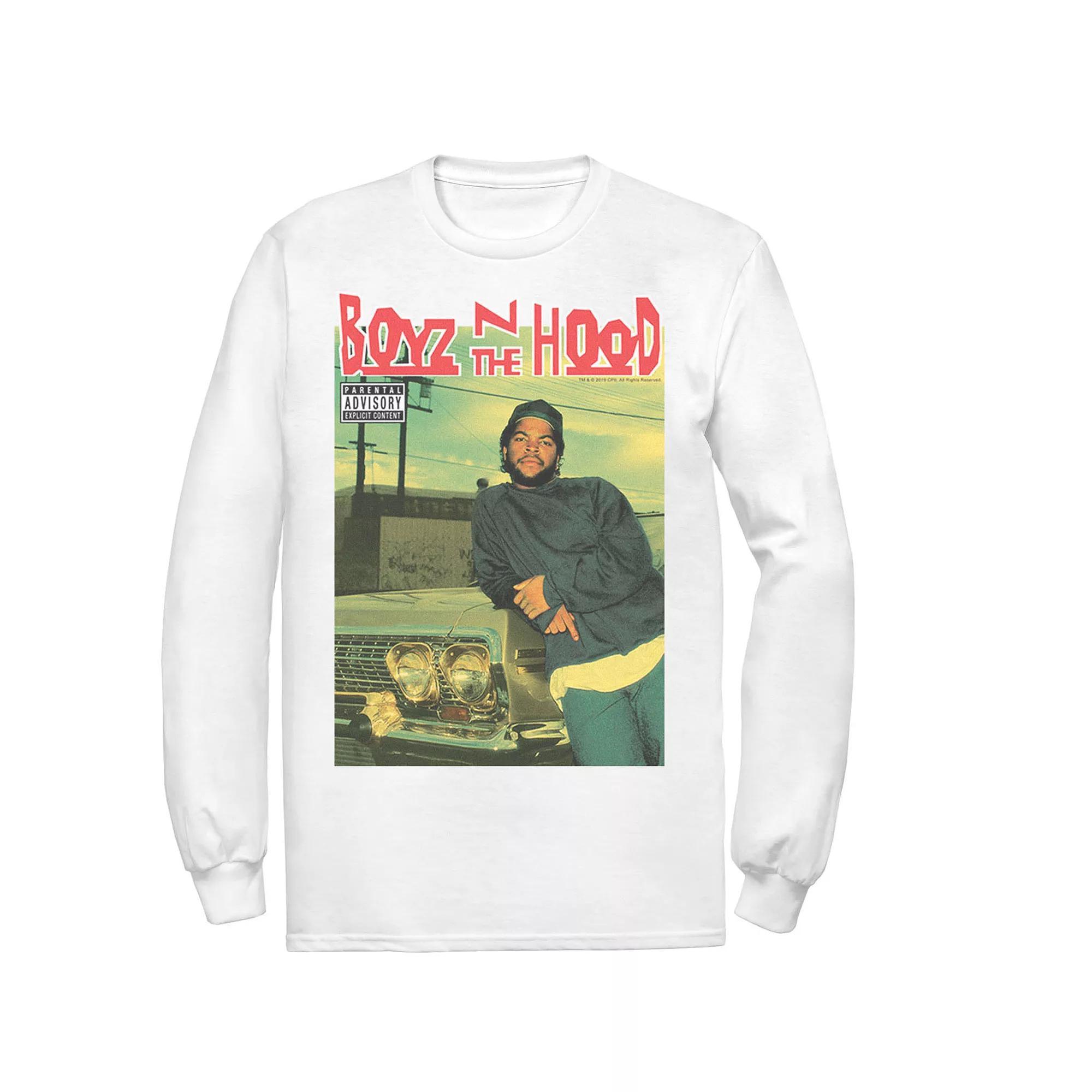Men's Boyz In The Hood Album Cover Poster Tee, Size: XXL, Blue Product Image