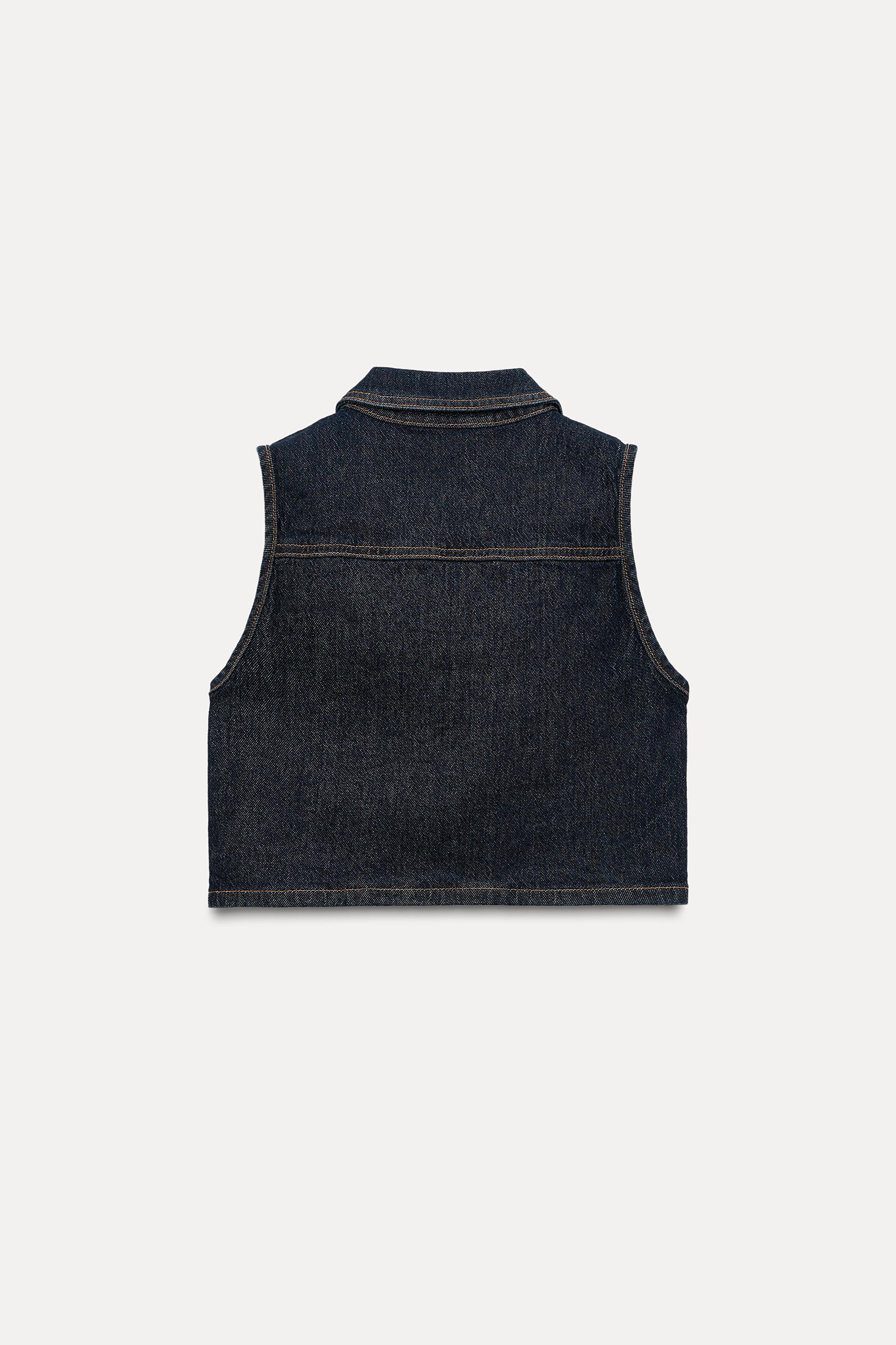 Z1975 SHORT DENIM VEST Product Image