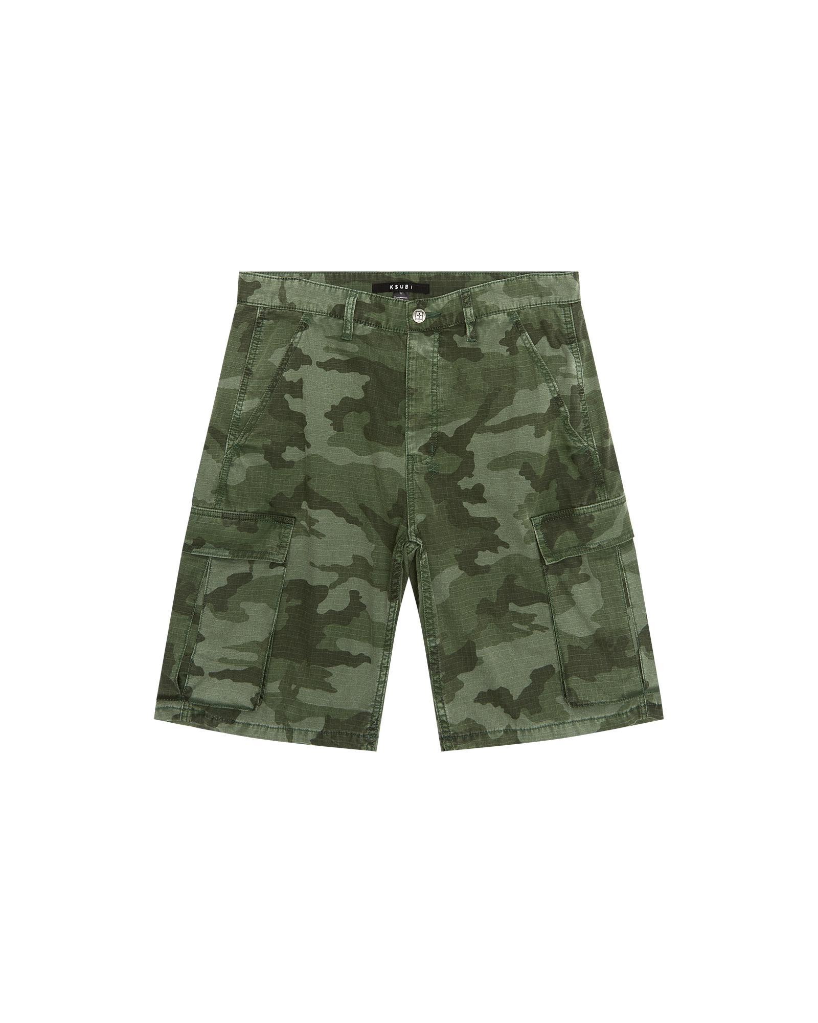 FUGITIVE CARGO SHORT HASH CAMO Male Product Image