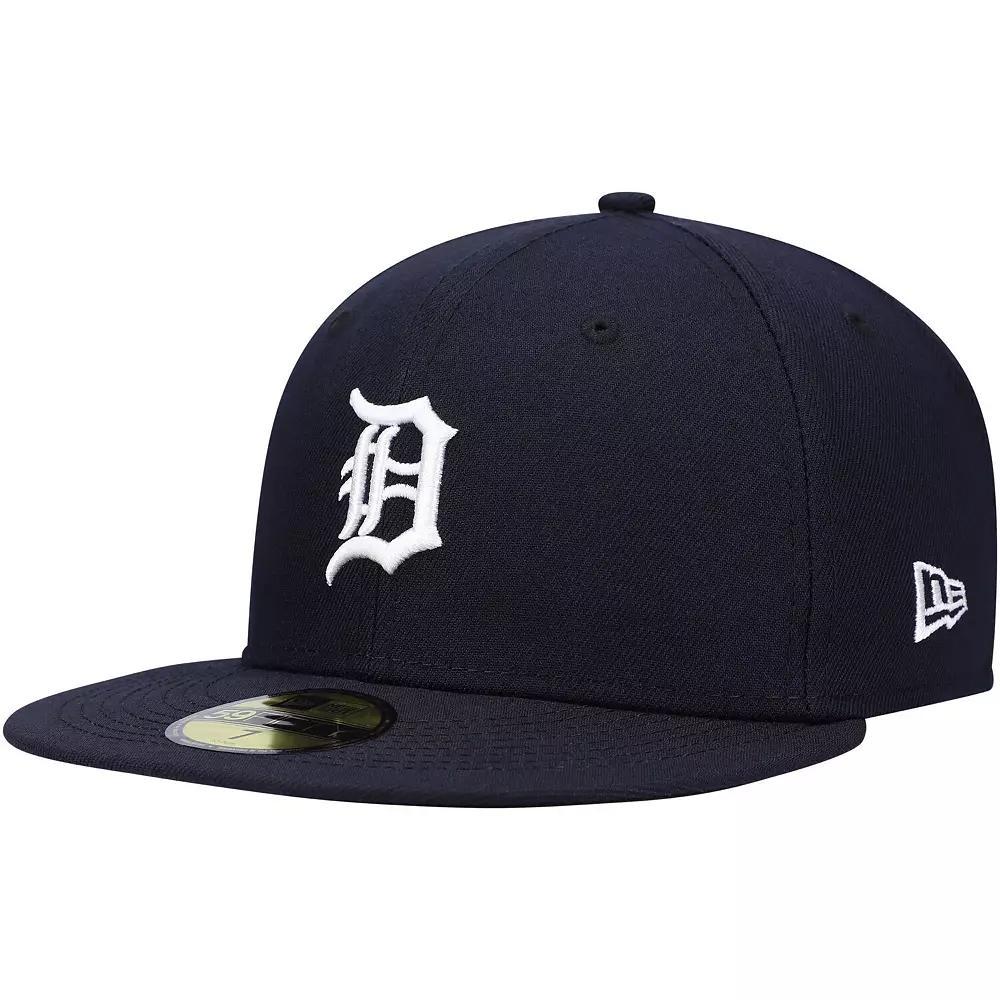 Men's New Era Navy Detroit Tigers Authentic Collection On-Field Home 59FIFTY Fitted Hat,  Product Image