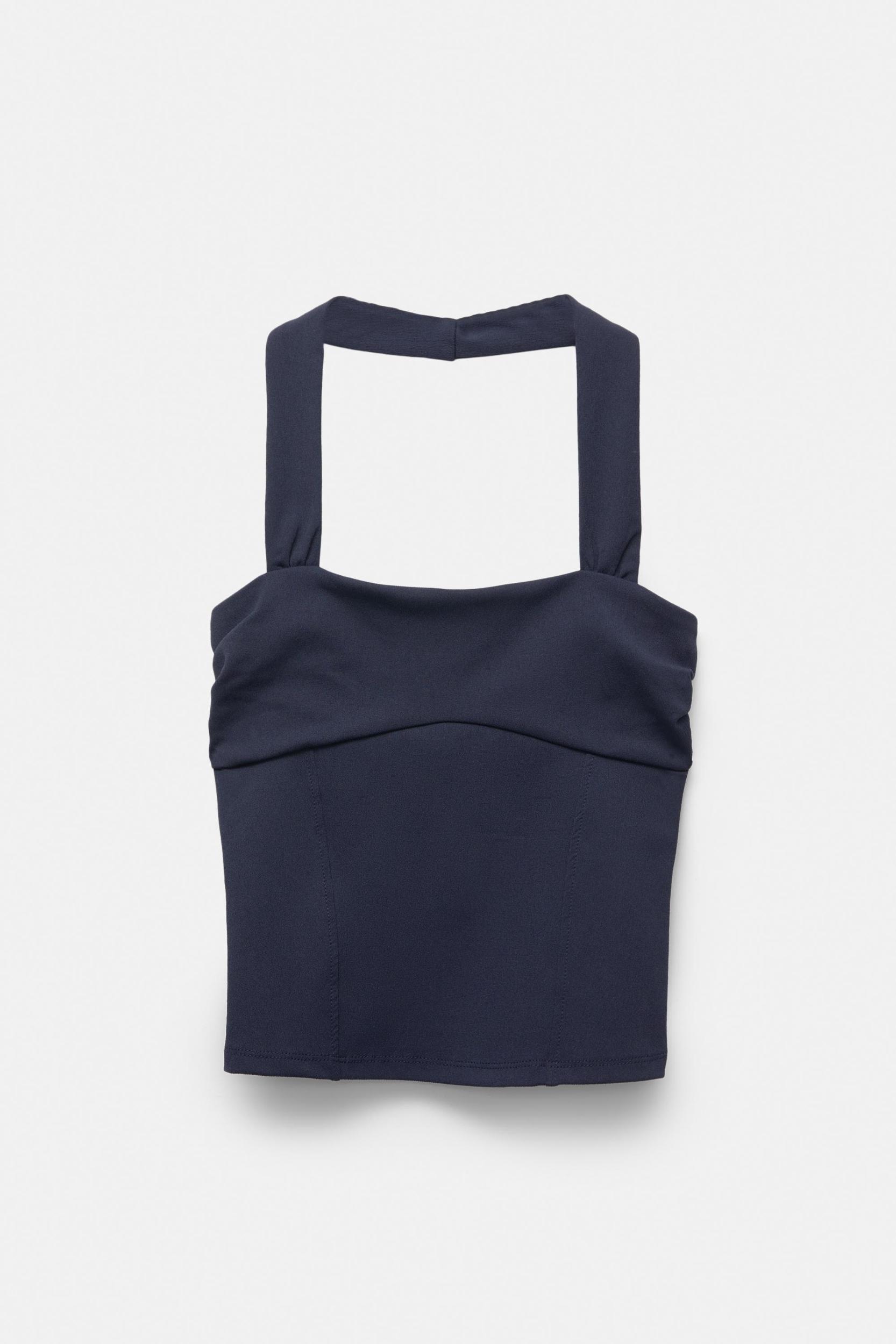 Top with straight neckline Product Image