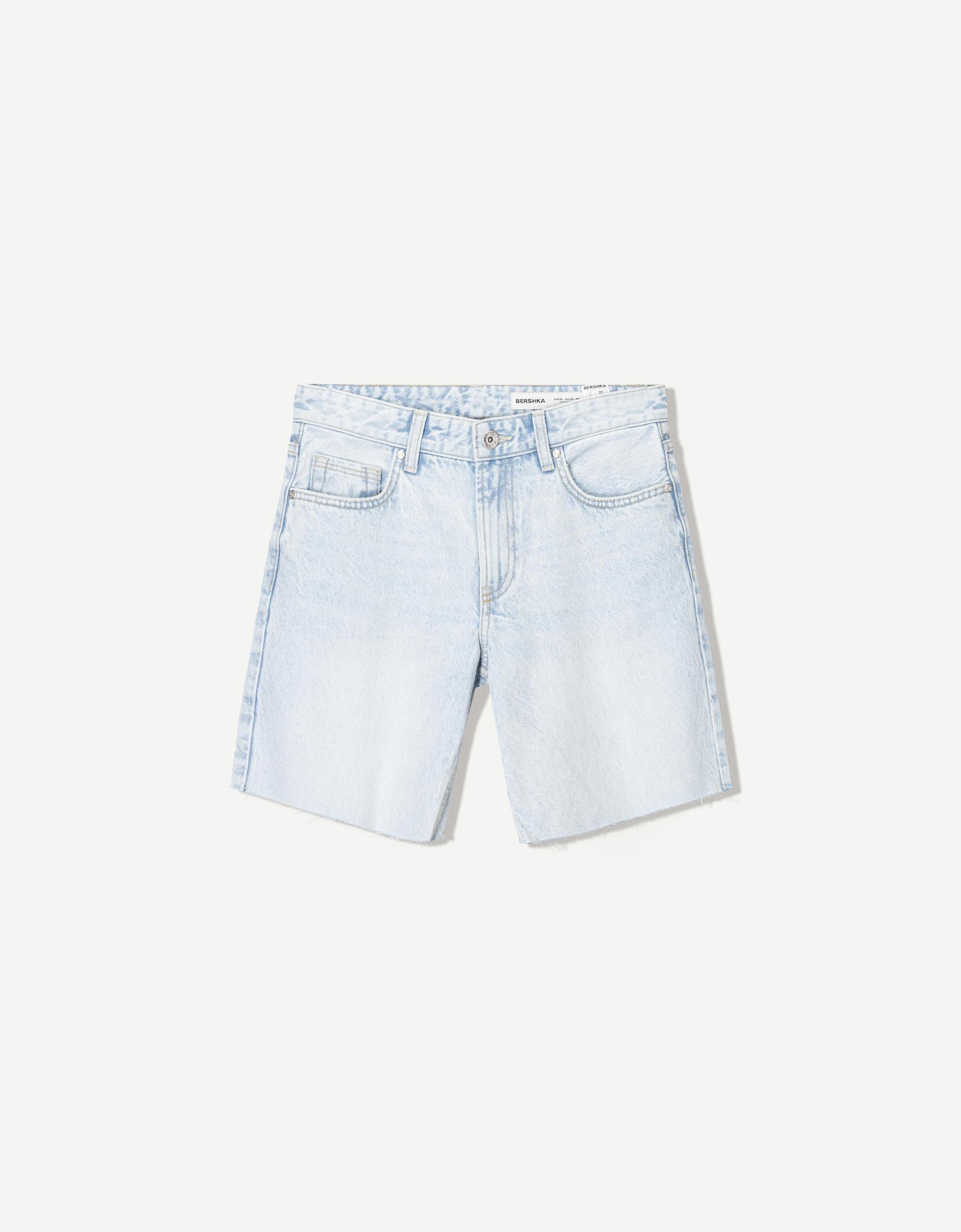 Denim Bermuda shorts Product Image