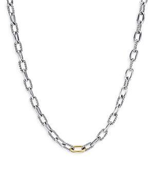 Womens DY Madison Chain Necklace with 18K Yellow Gold Product Image