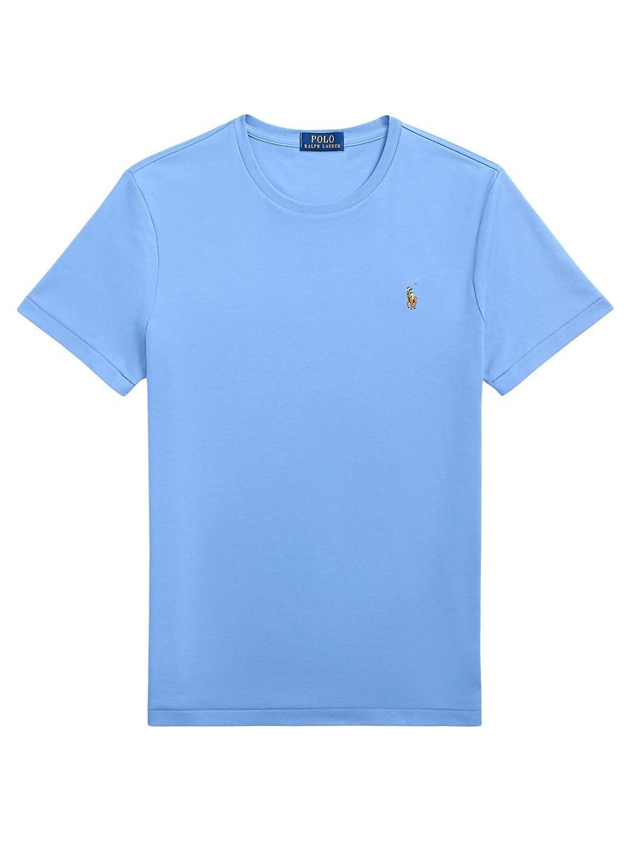 Mens Custom-Slim-Fit Soft Cotton T-Shirt Product Image